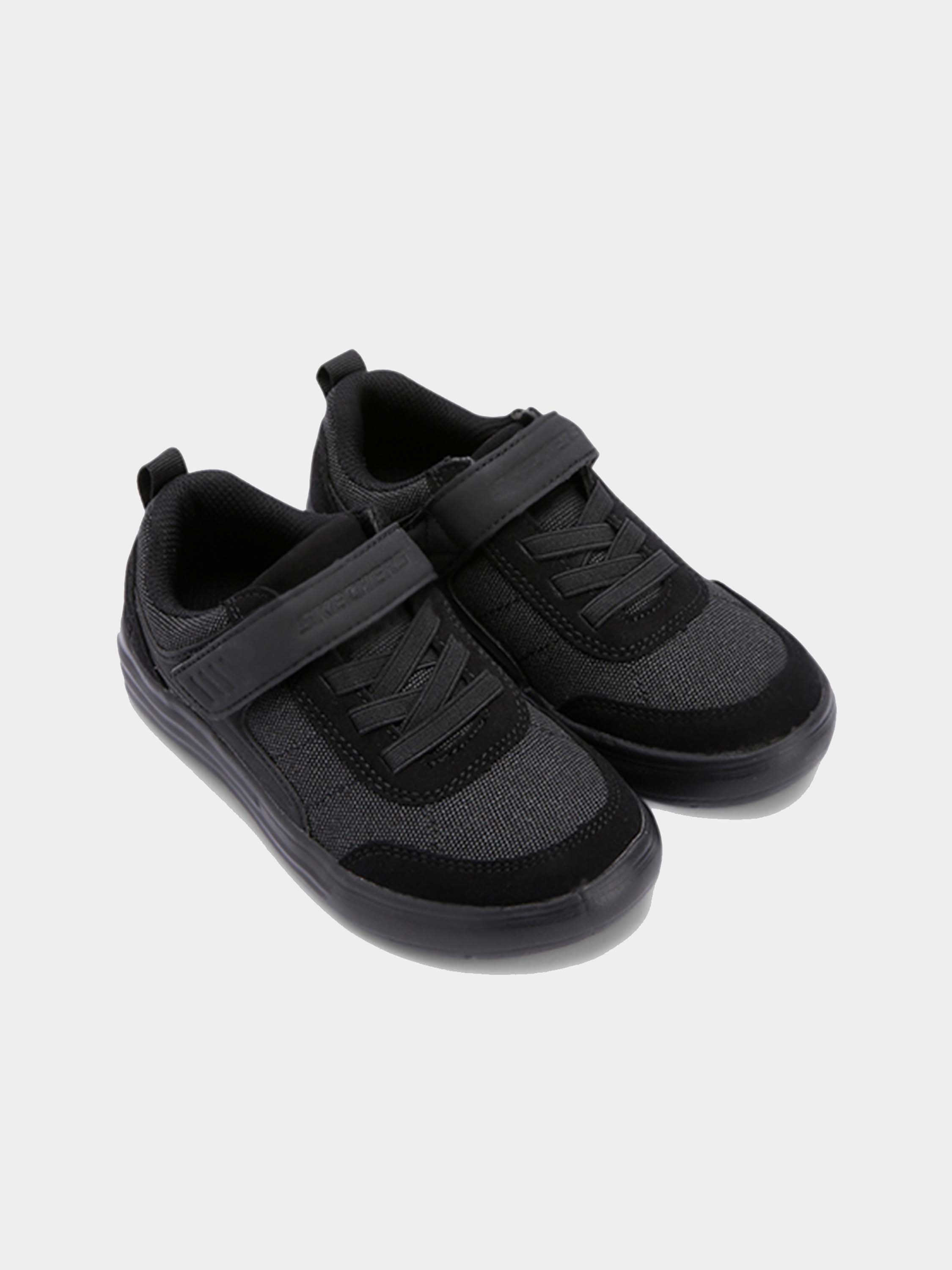 Skechers Boys Maddox - Street Shifter Shoes #color_Black