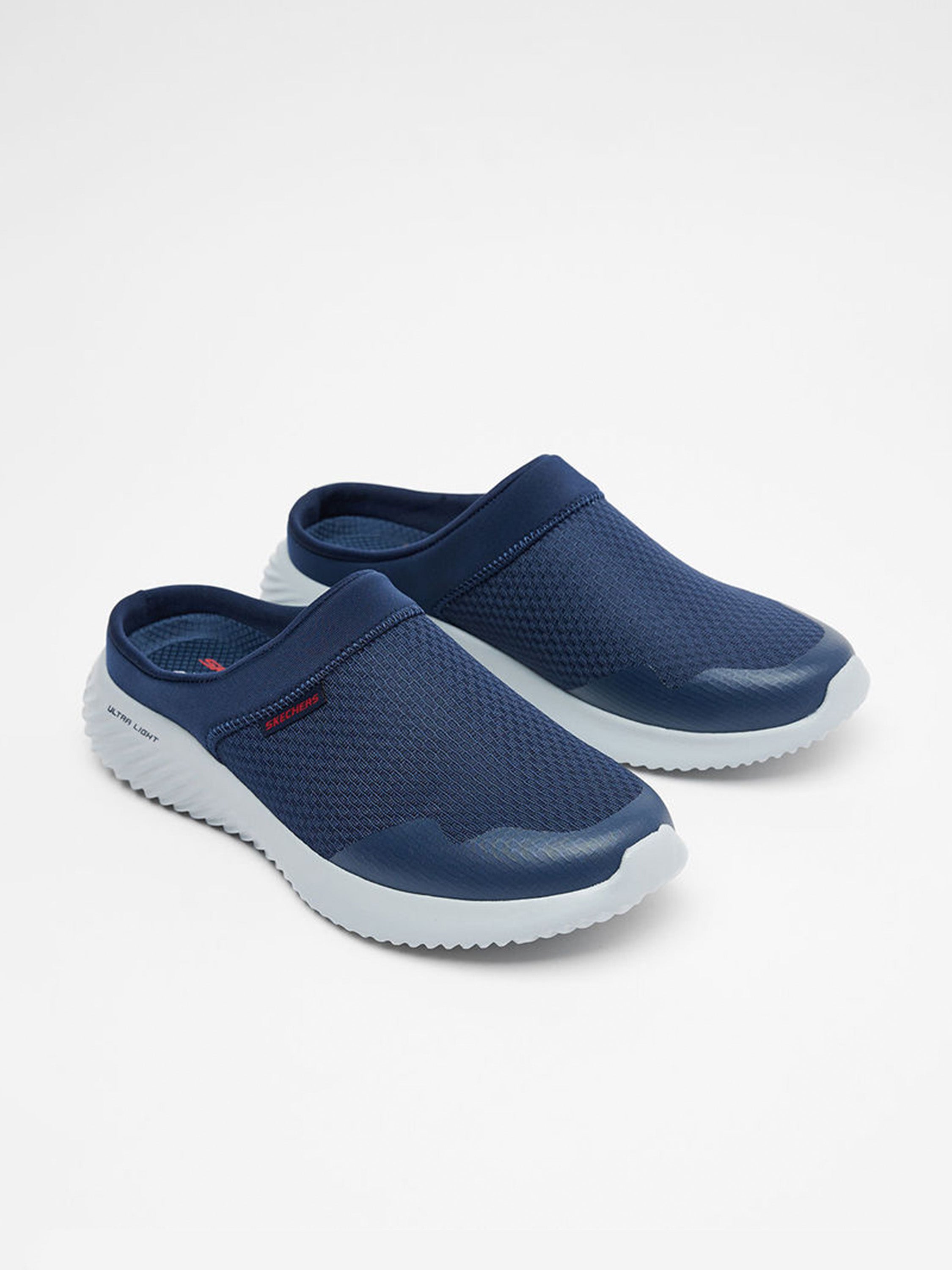 Skechers men's shop slip on mules