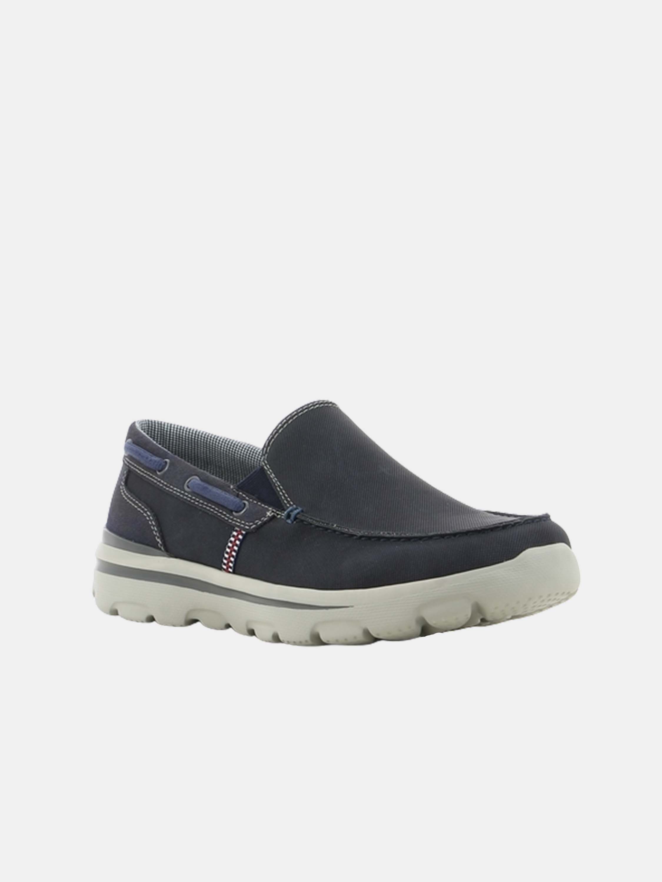 Sprox Men's Navy Slip On Shoes #color_Navy