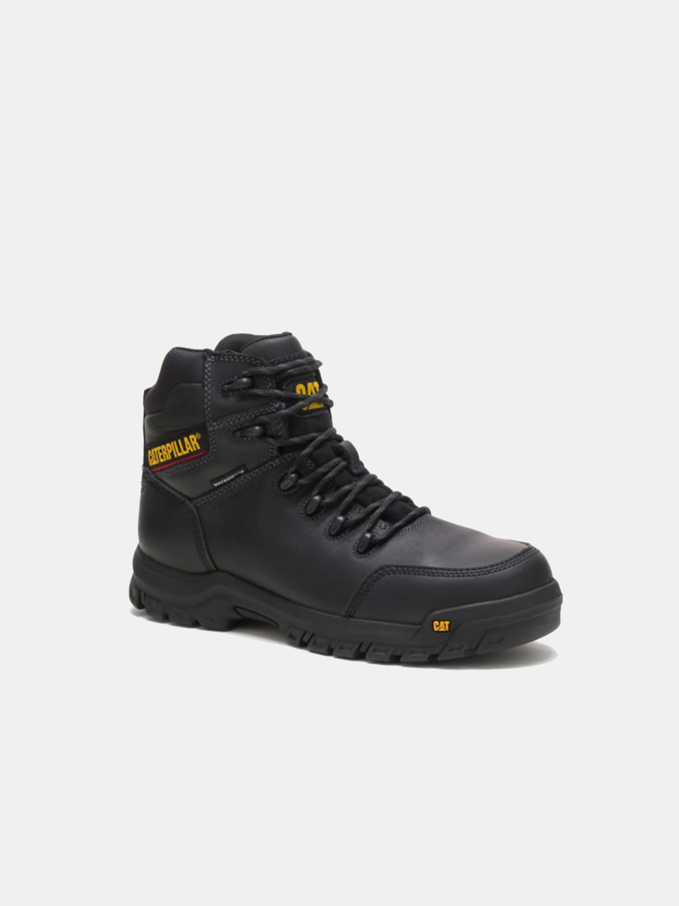 Caterpillar Men's Resorption Waterproof Composite Toe Work Boot #color_Black