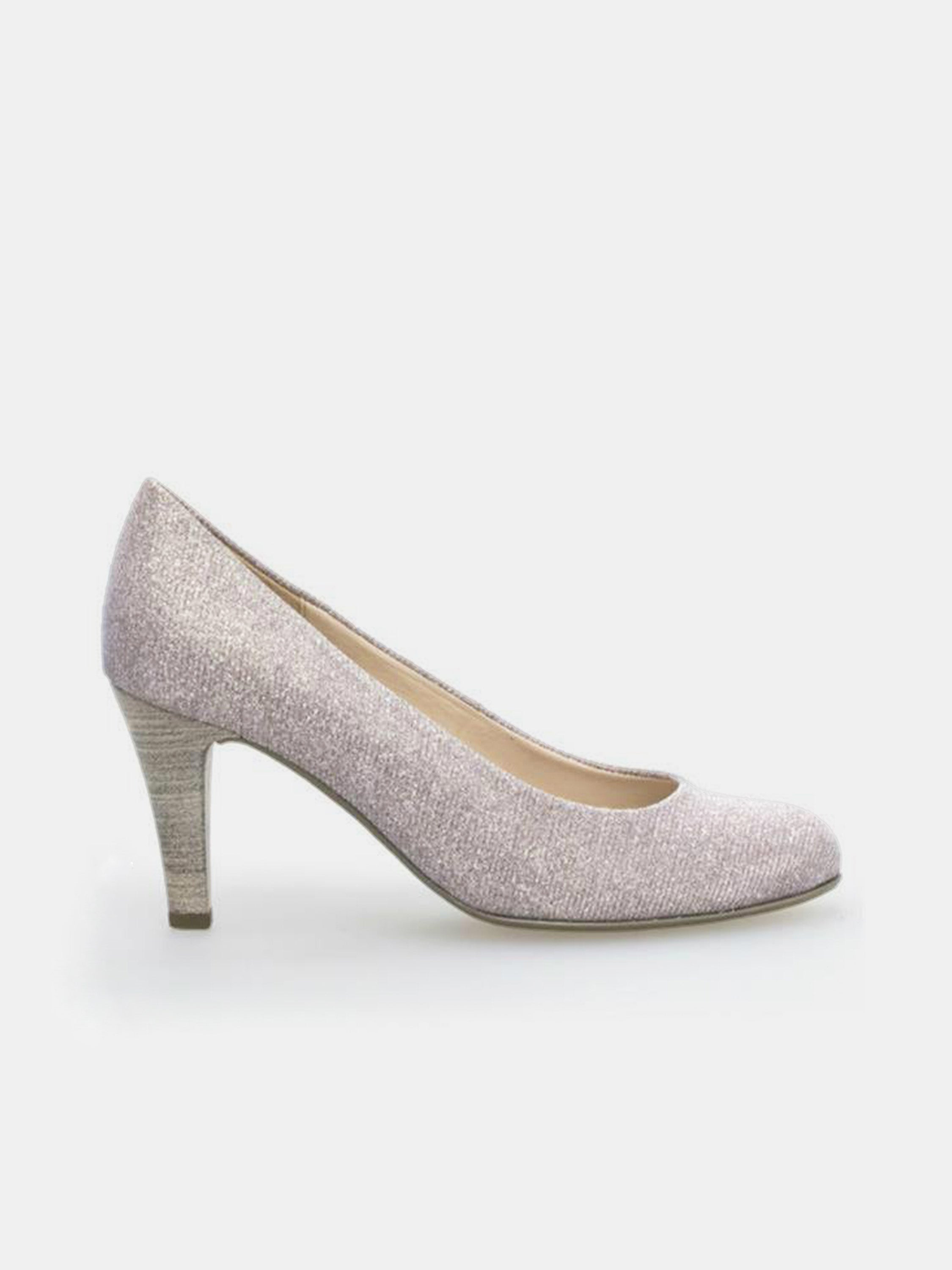 Gabor Women's Glitz Heeled Shoes #color_Beige