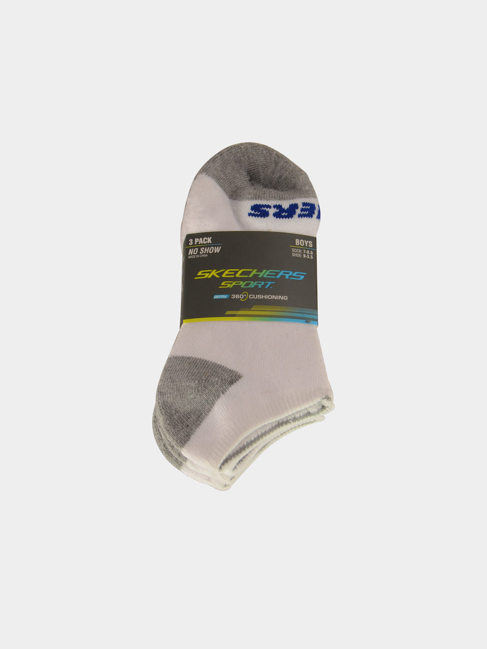 Skechers Boys 3 Pack 360 Cushion Socks