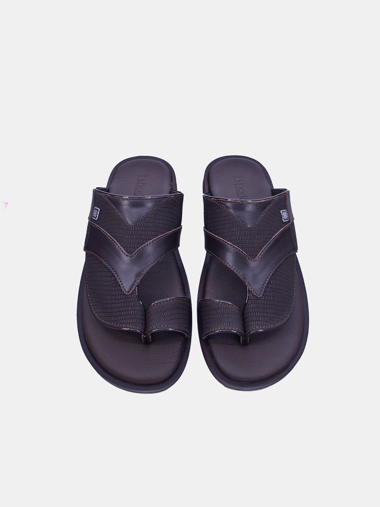 Barjeel Uno 175-042 Men's Sandals #color_Brown