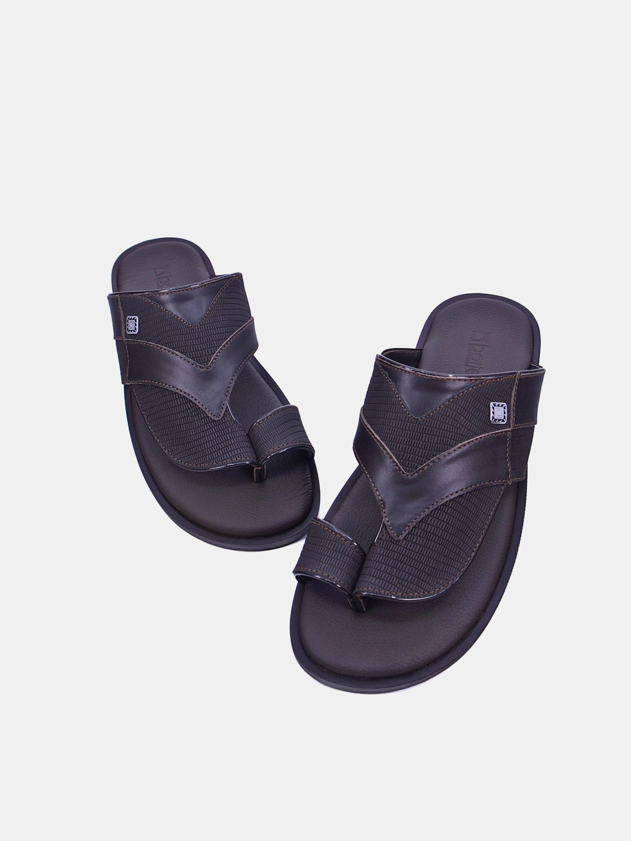 Barjeel Uno 175-042 Men's Sandals #color_Brown