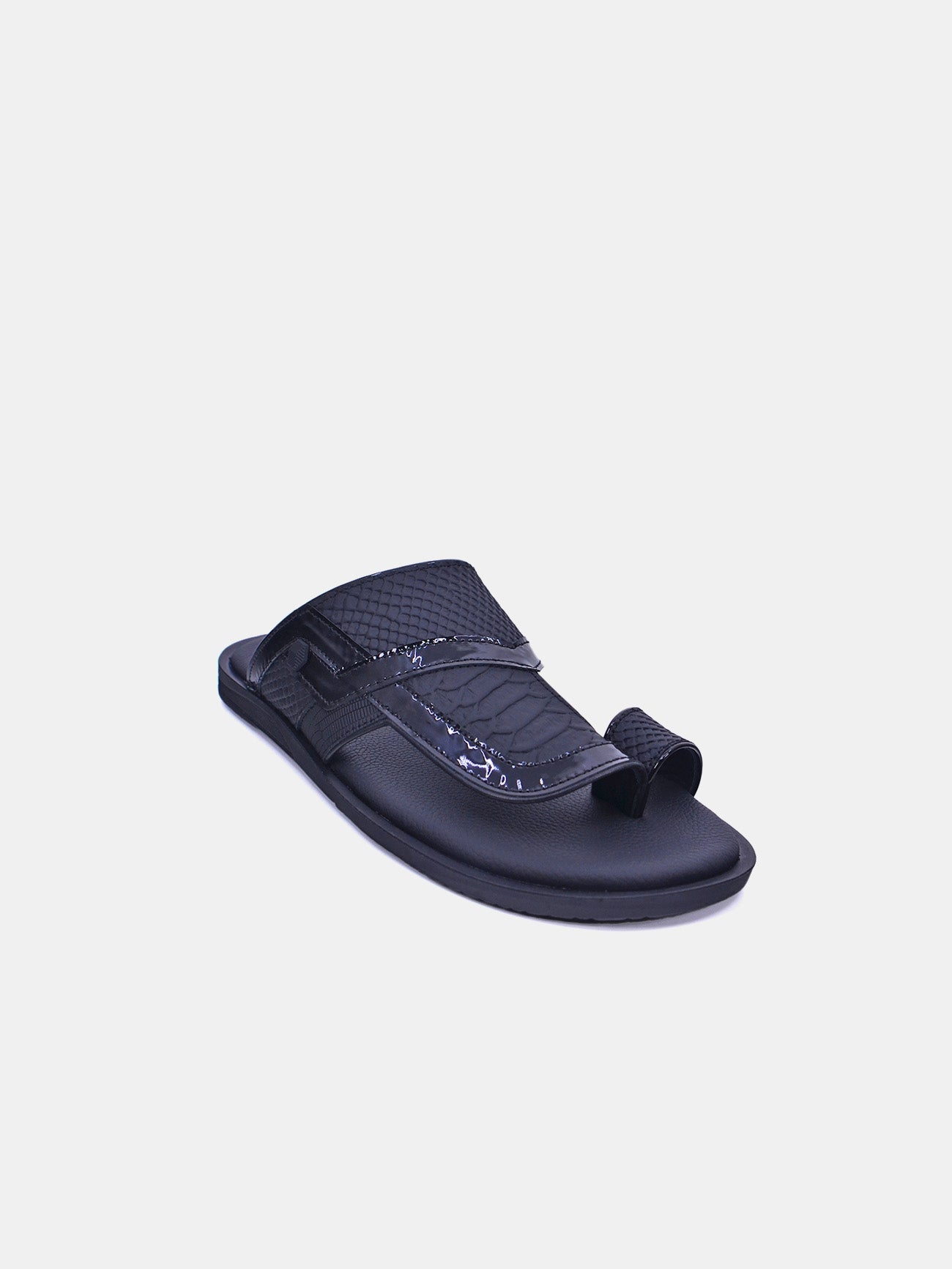Barjeel Uno 175-043 Men's Sandals #color_Black