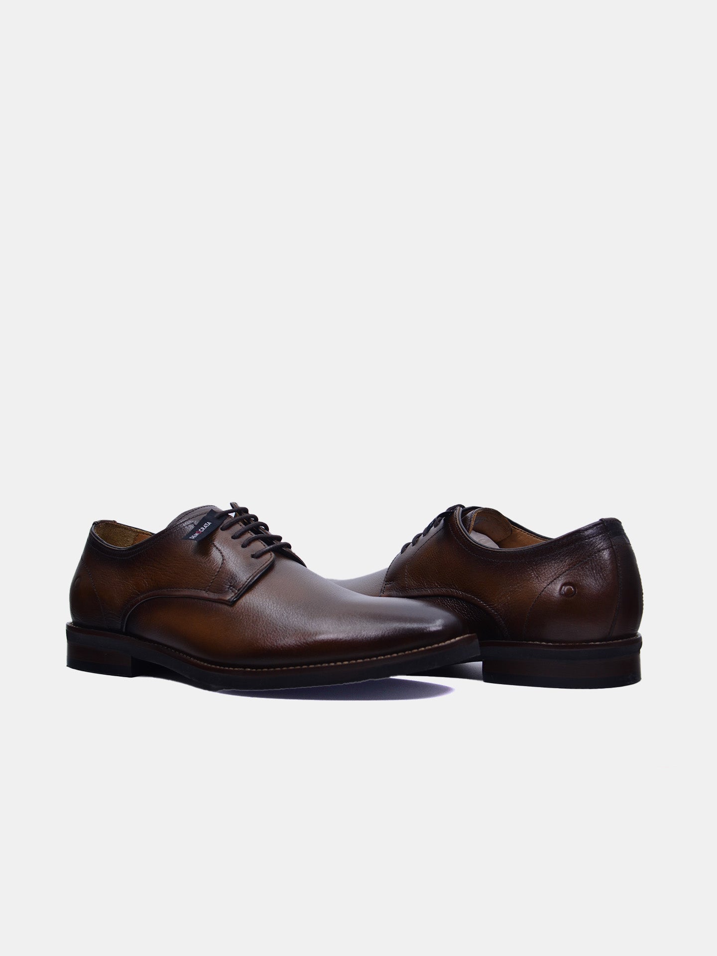 Democrata Men's Roy Light Formal Shoes #color_Brown