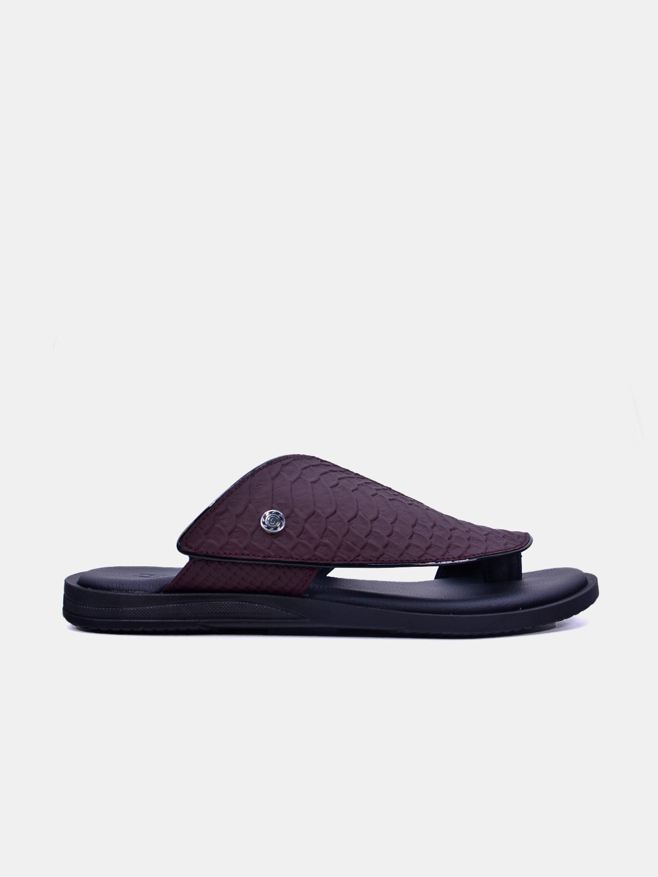Barjeel Uno 175-046 Men's Sandals #color_Maroon