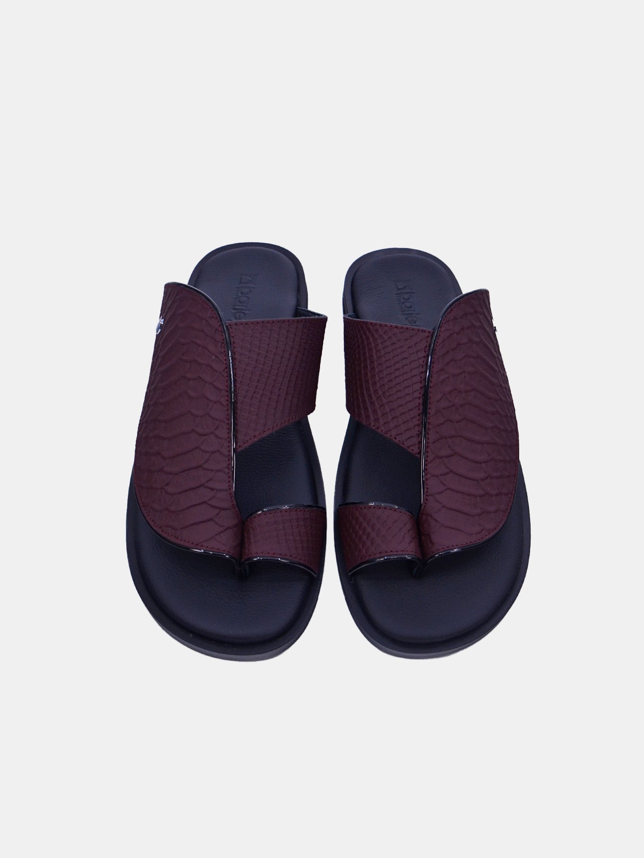 Barjeel Uno 175-046 Men's Sandals #color_Maroon