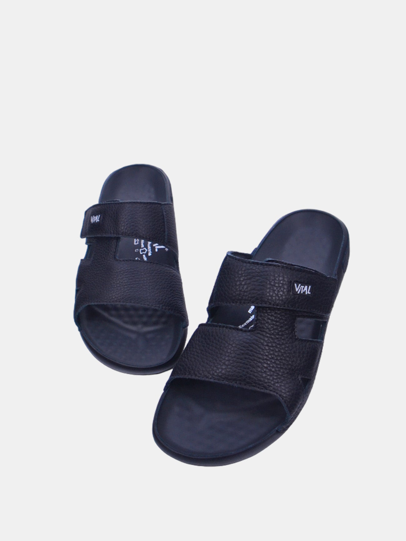 Vital 85106AS Men's Sandals #color_Black