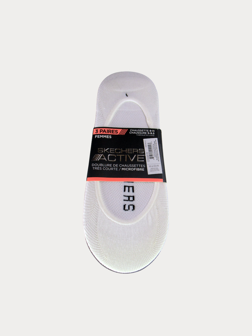 Skechers active no show hot sale socks