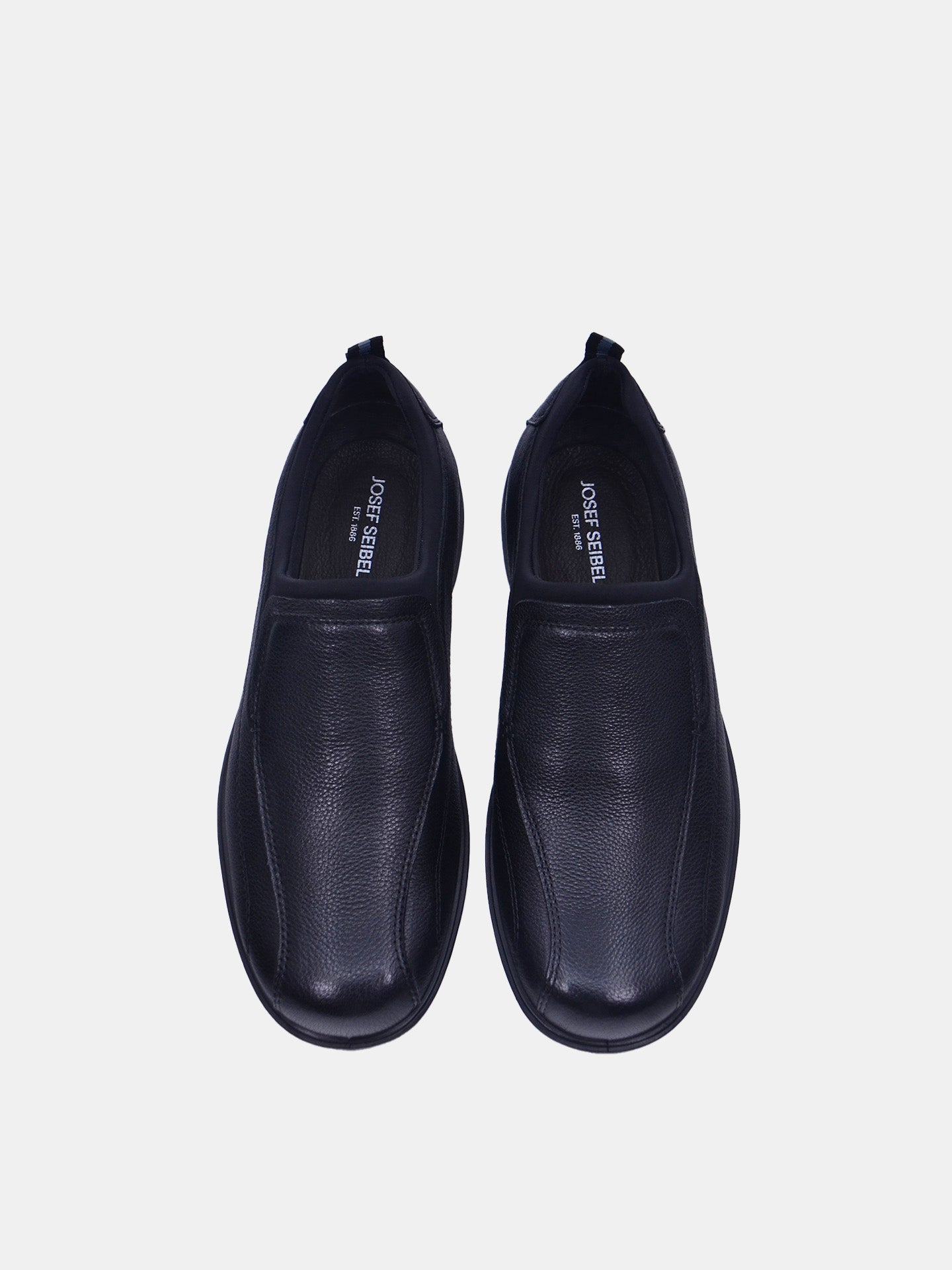 Josef Seibel M406 Men's Casual Slip On Shoes #color_Black