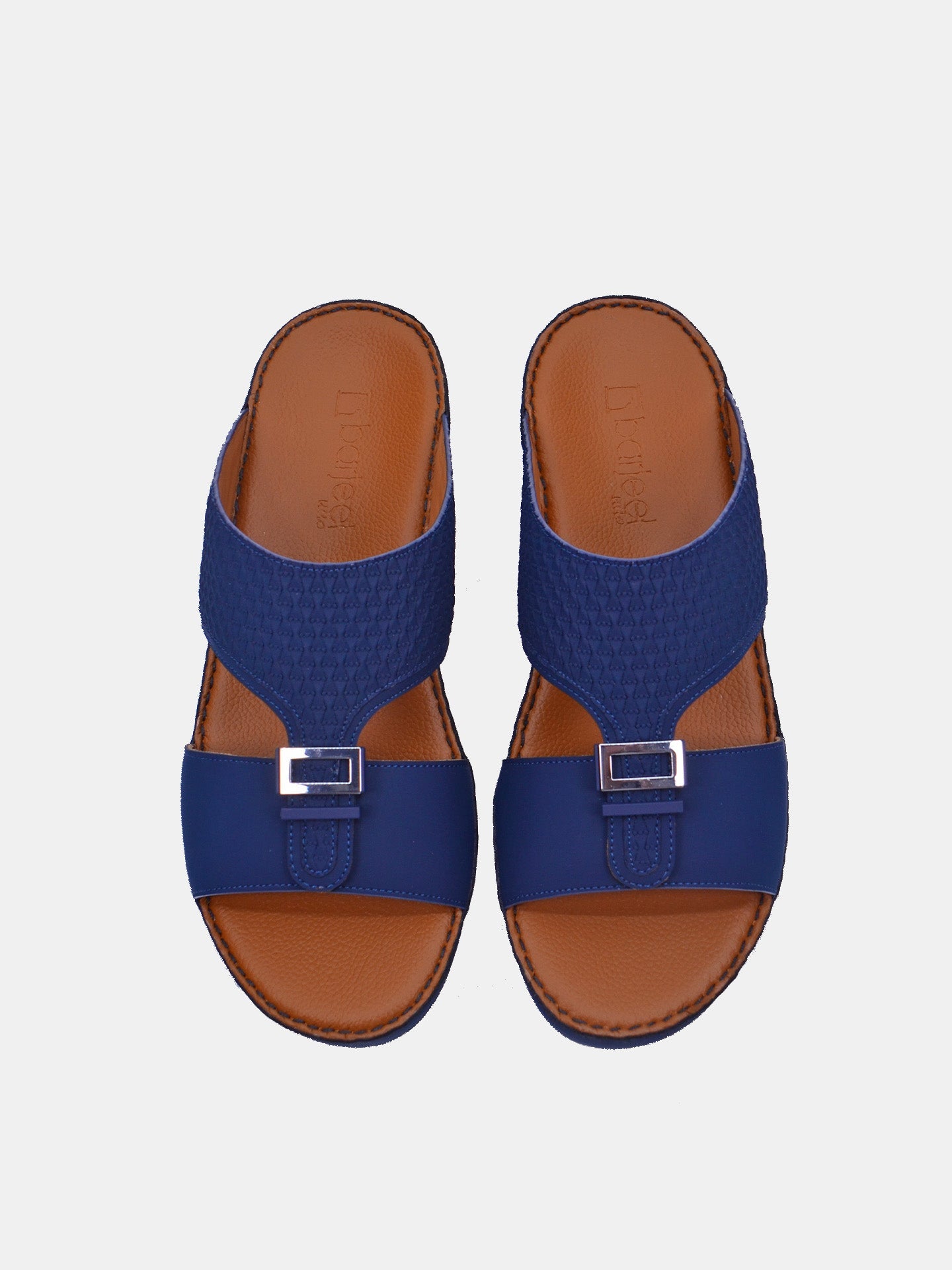 Barjeel Uno SP1-V8 Men's Arabic Sandals #color_Blue