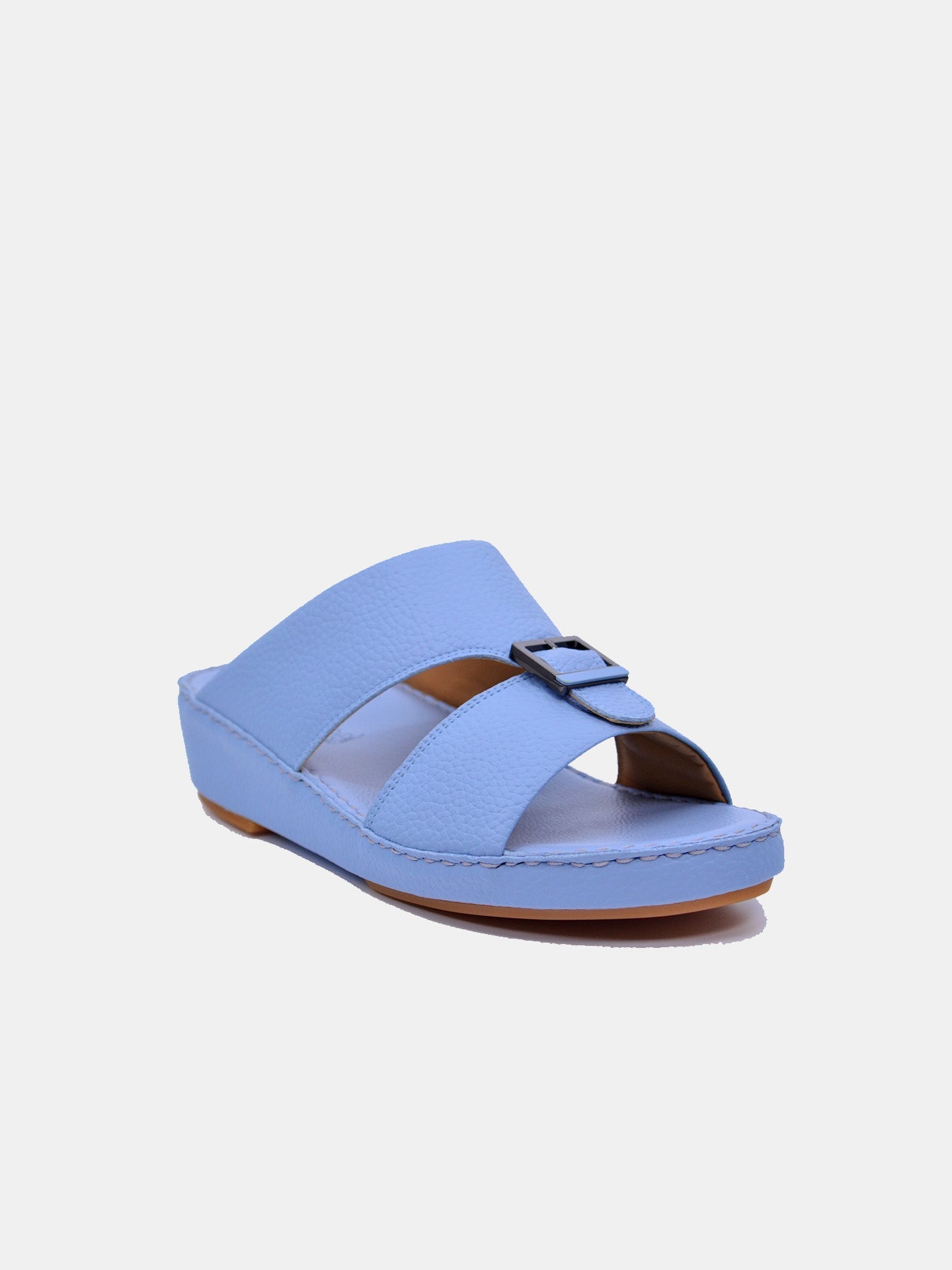 Barjeel Uno V-133 Men's Arabic Sandals #color_Blue
