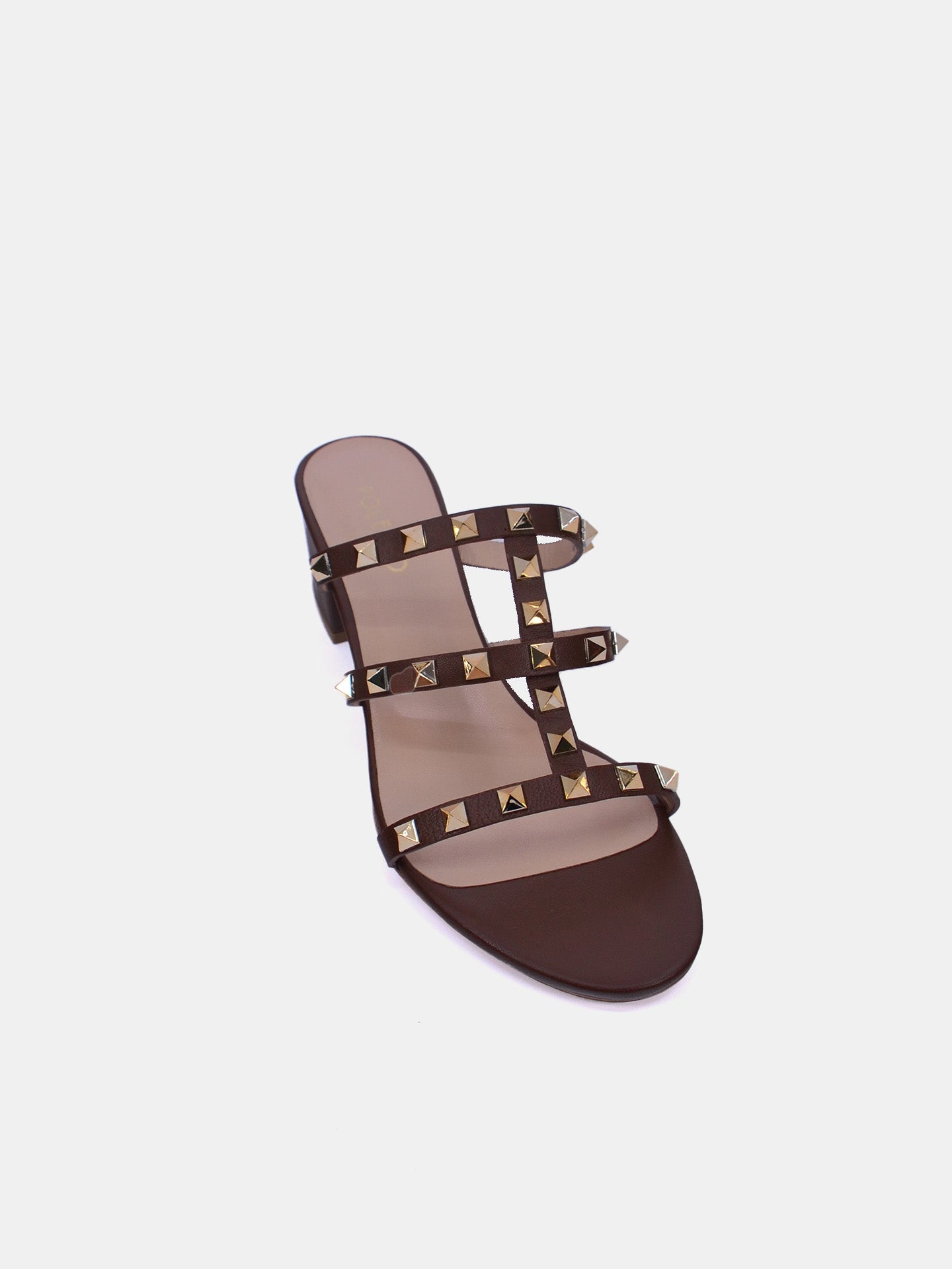 Poletto 16984 Women's Heeled Sandals #color_Bronze