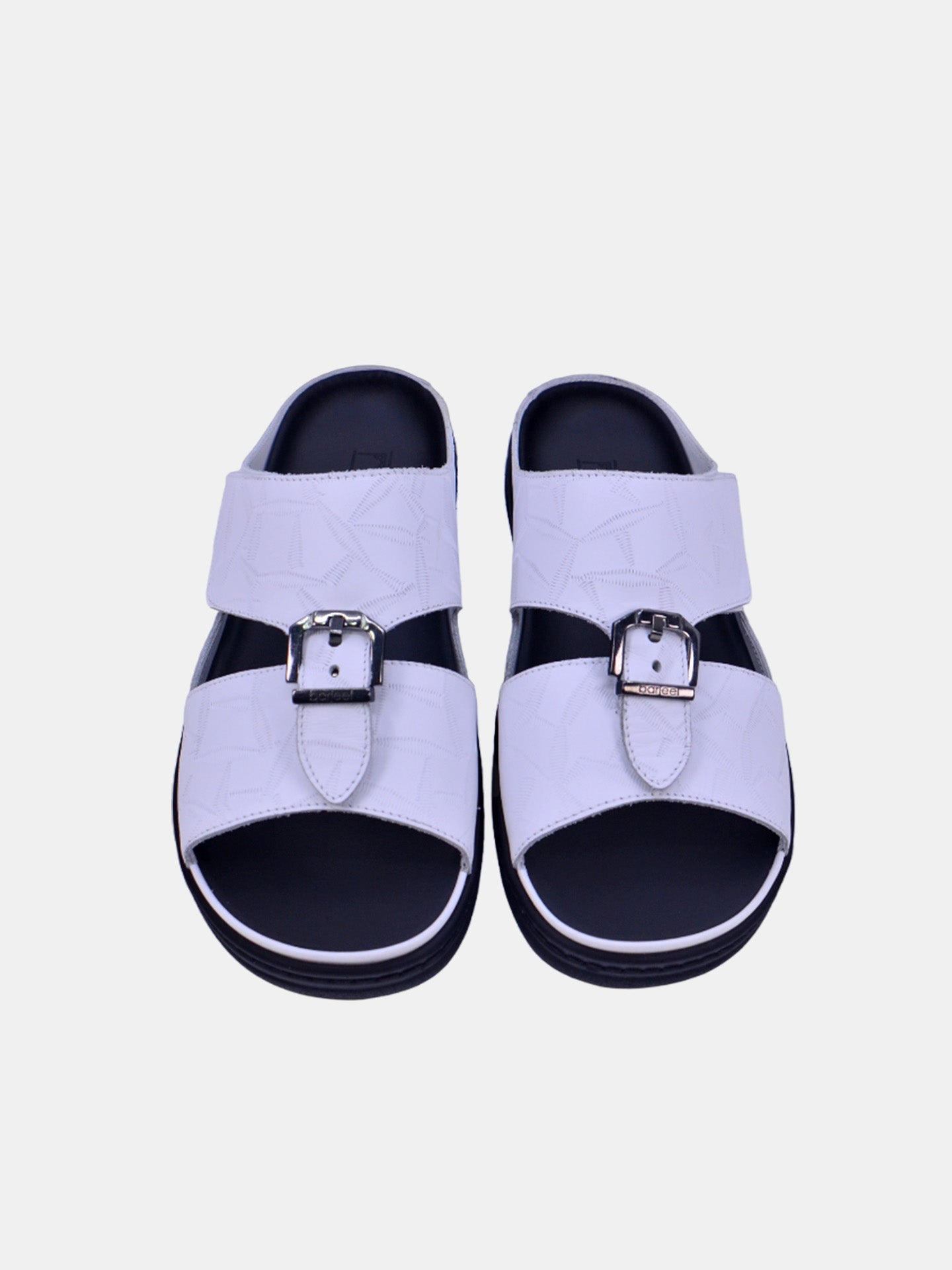 Barjeel Uno 23826 Men's Sandals #color_White