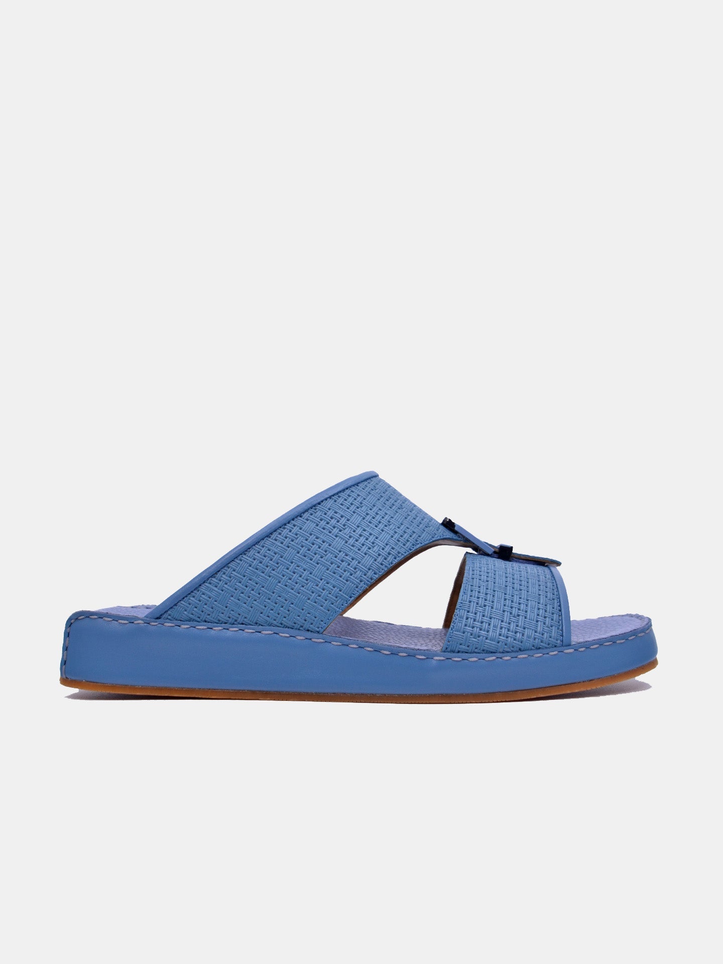 Barjeel Uno MSA-112 Men's Arabic Sandals #color_Blue