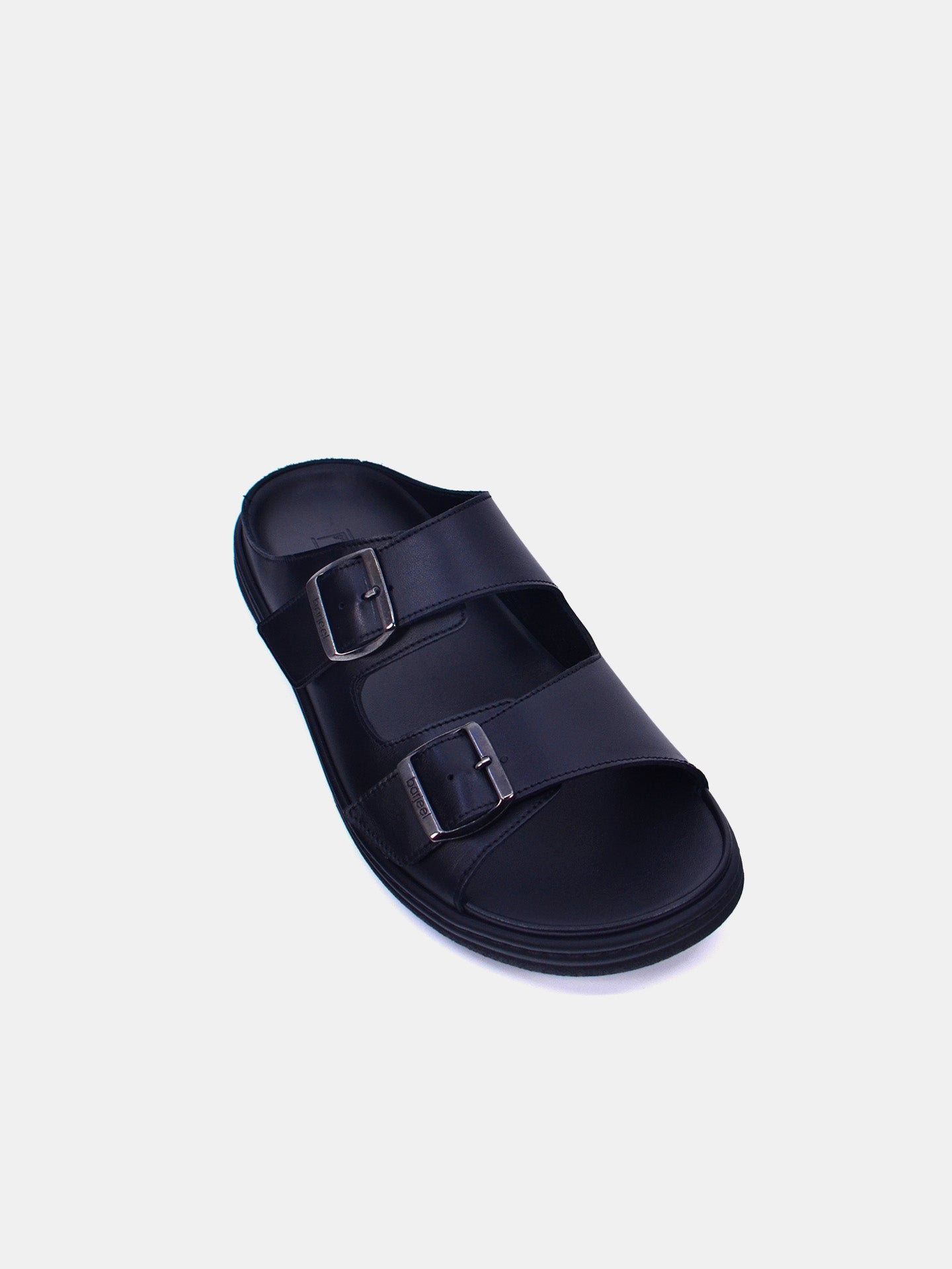 Barjeel Uno 23810 Men's Arabic Sandals #color_Black