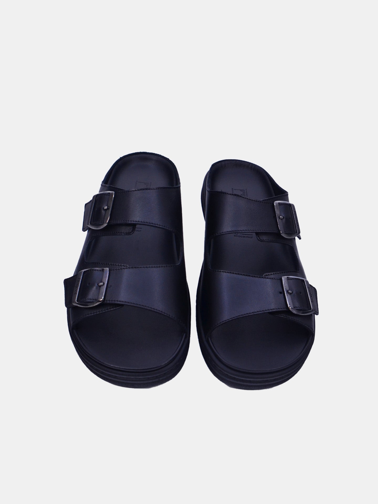 Barjeel Uno 23810 Men's Arabic Sandals #color_Black