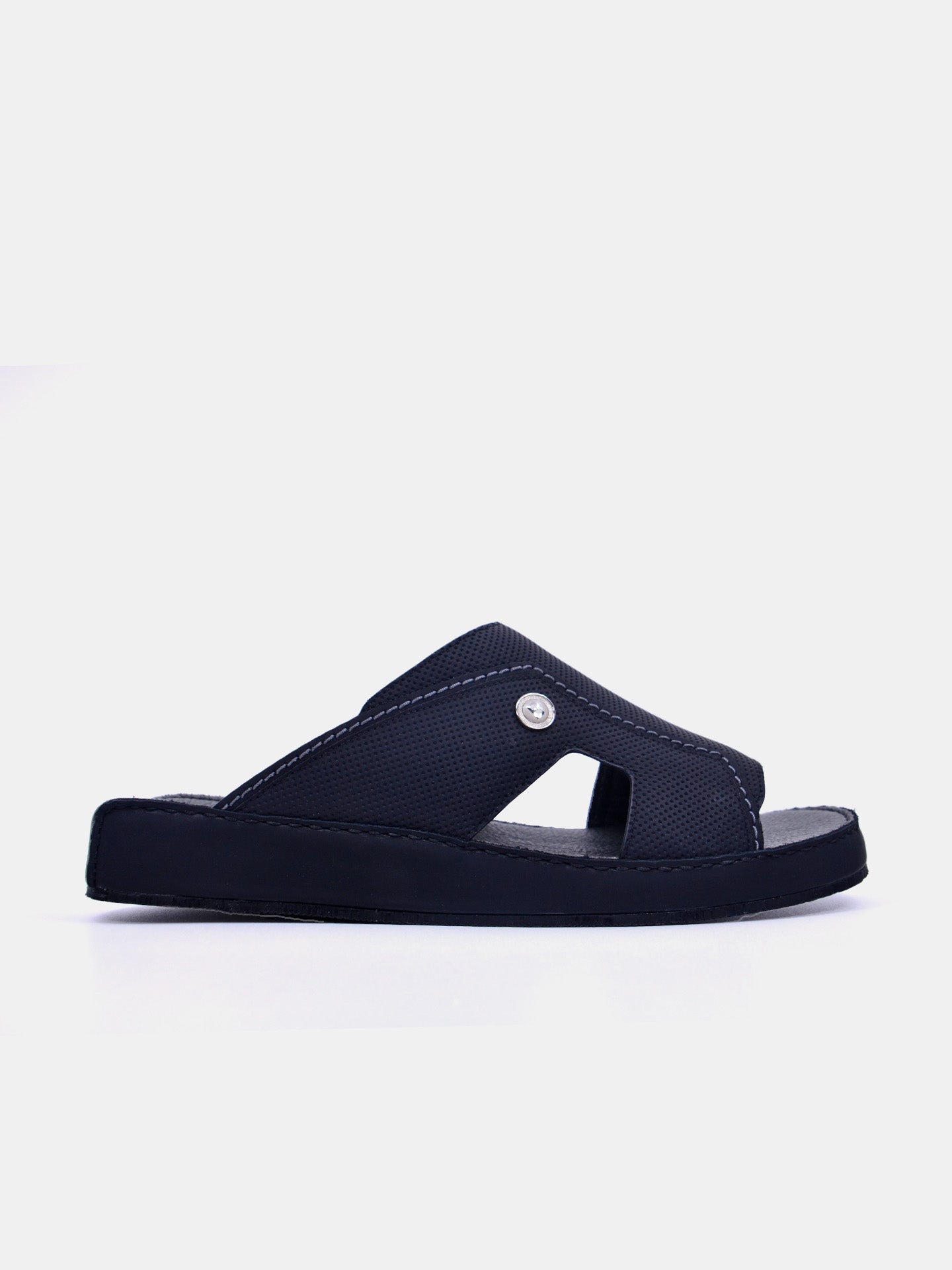 Barjeel Uno C357-21 Men's Arabic Sandals #color_Black