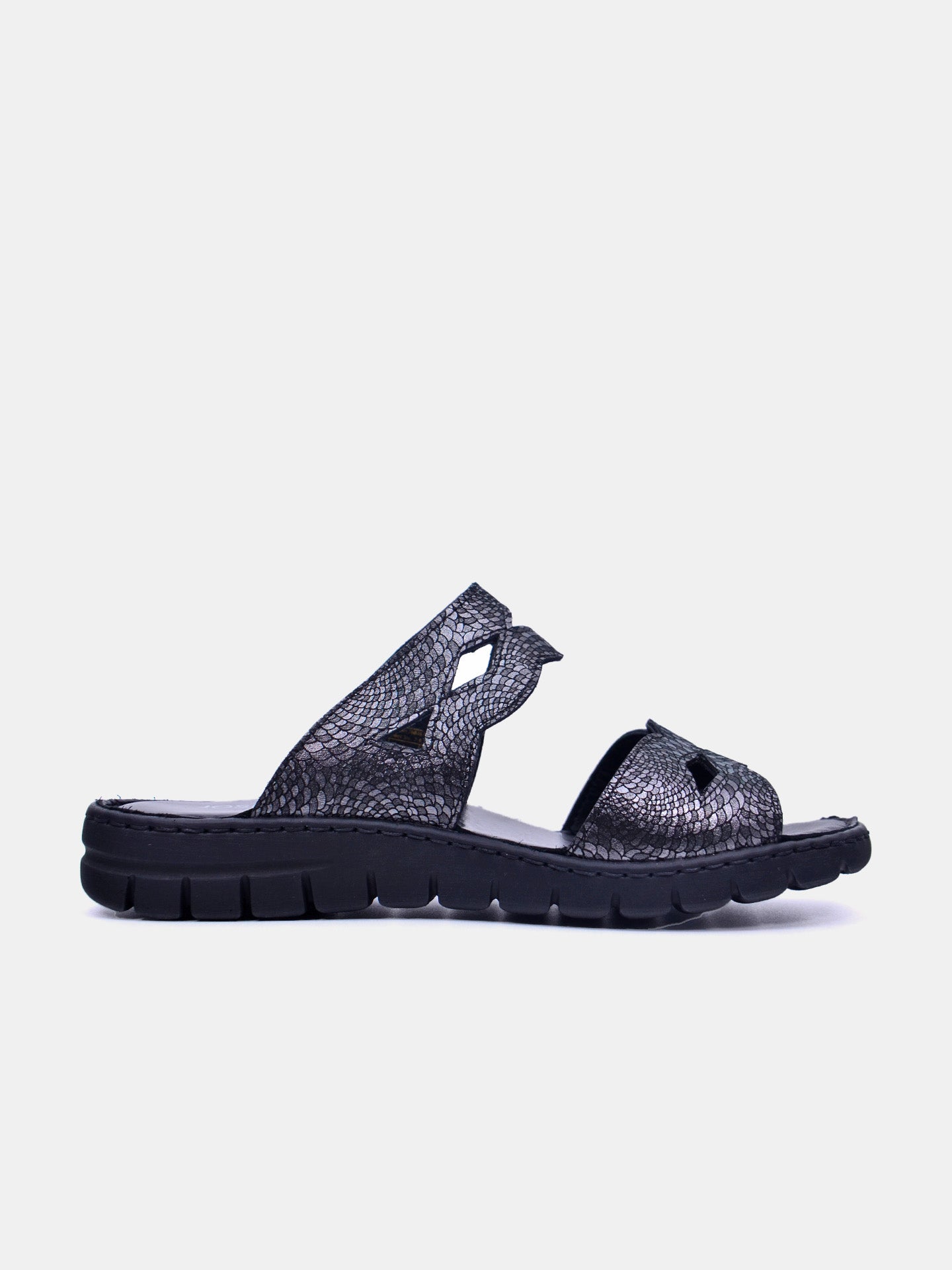 Josef Seibel 93466 Women's Flat Sandals #color_Grey