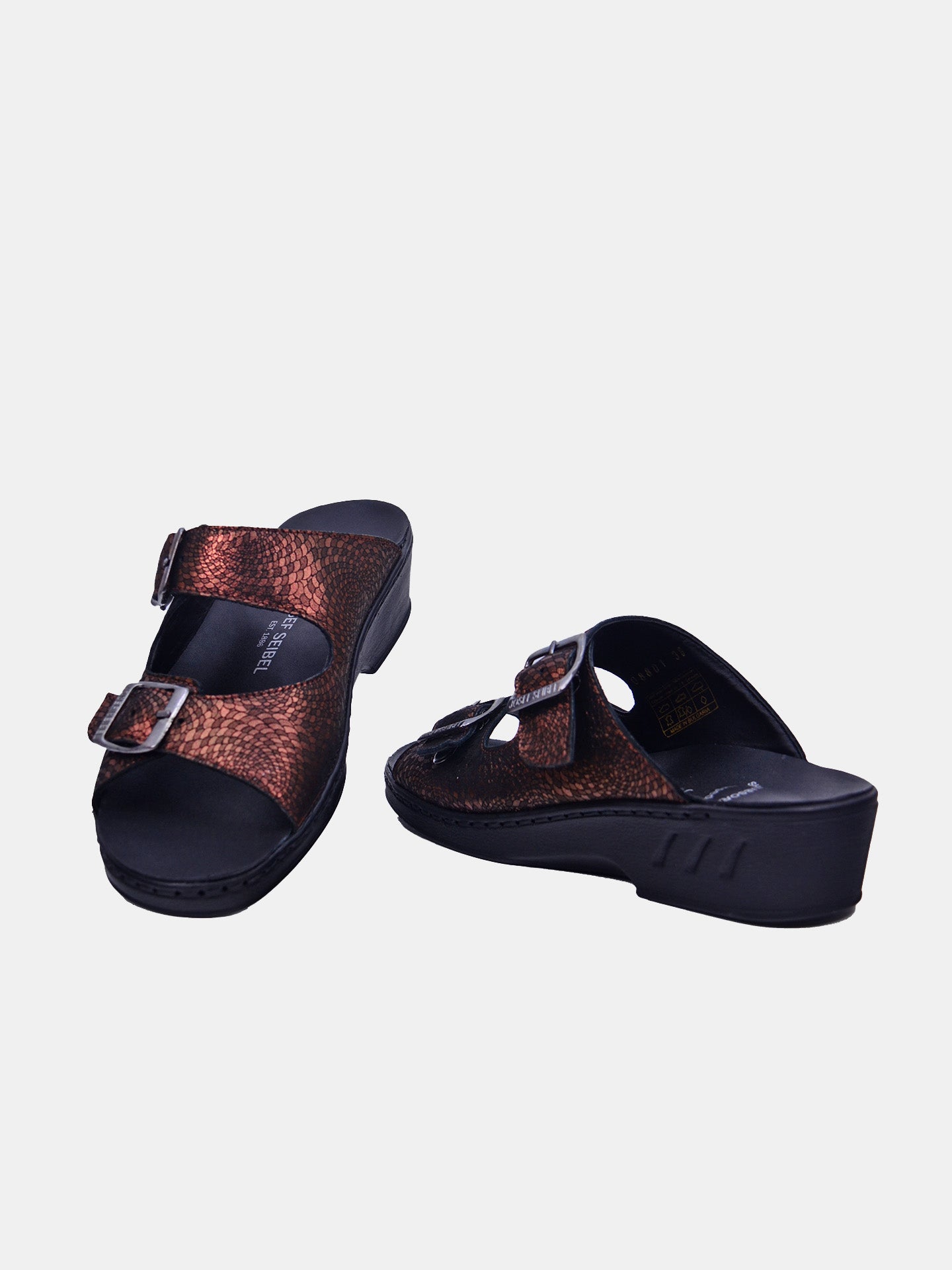 Josef Seibel 08801 Women's Flat Sandals #color_Brown