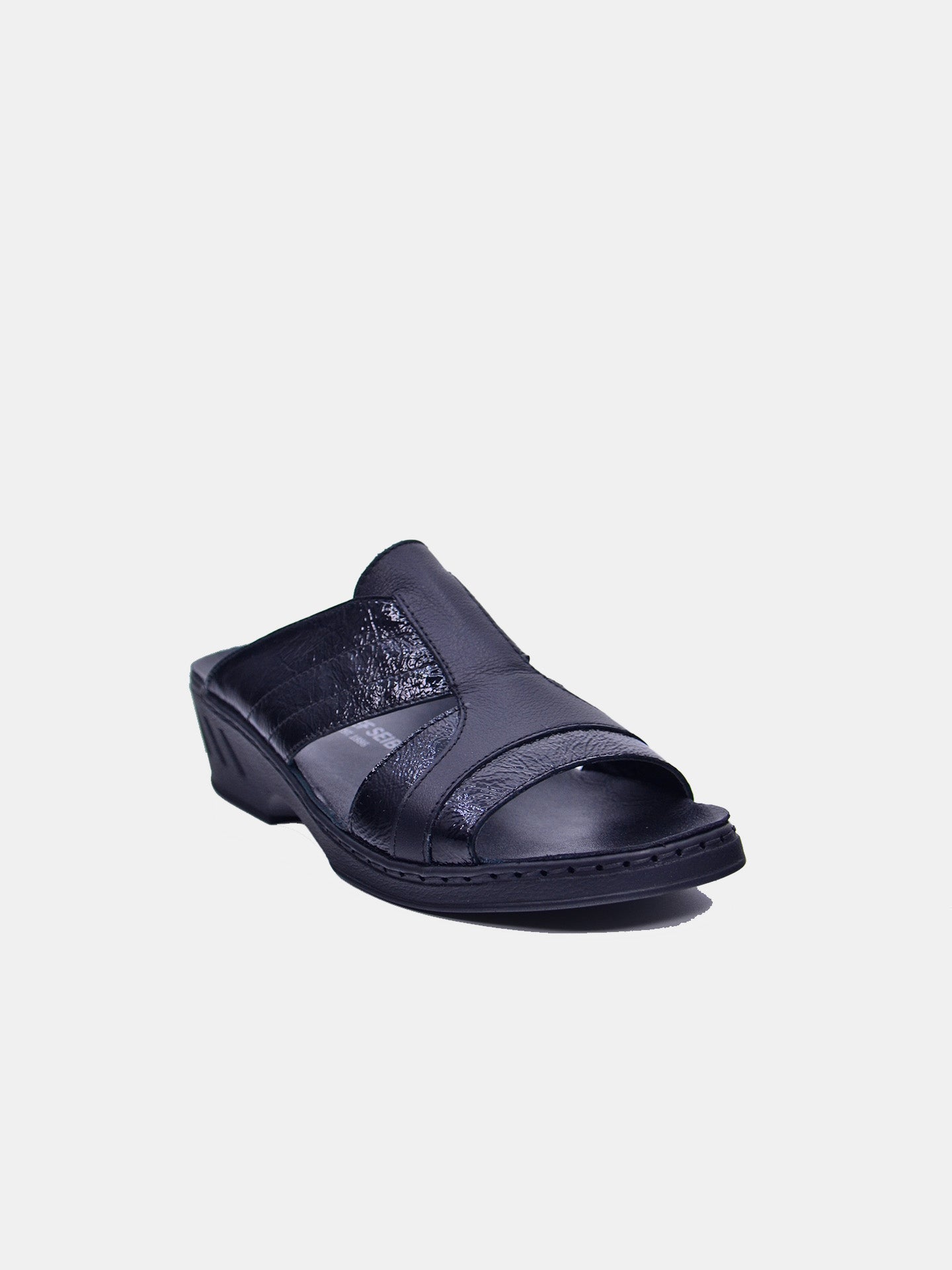 Josef Seibel 08821 Women's Flat Sandals #color_Black
