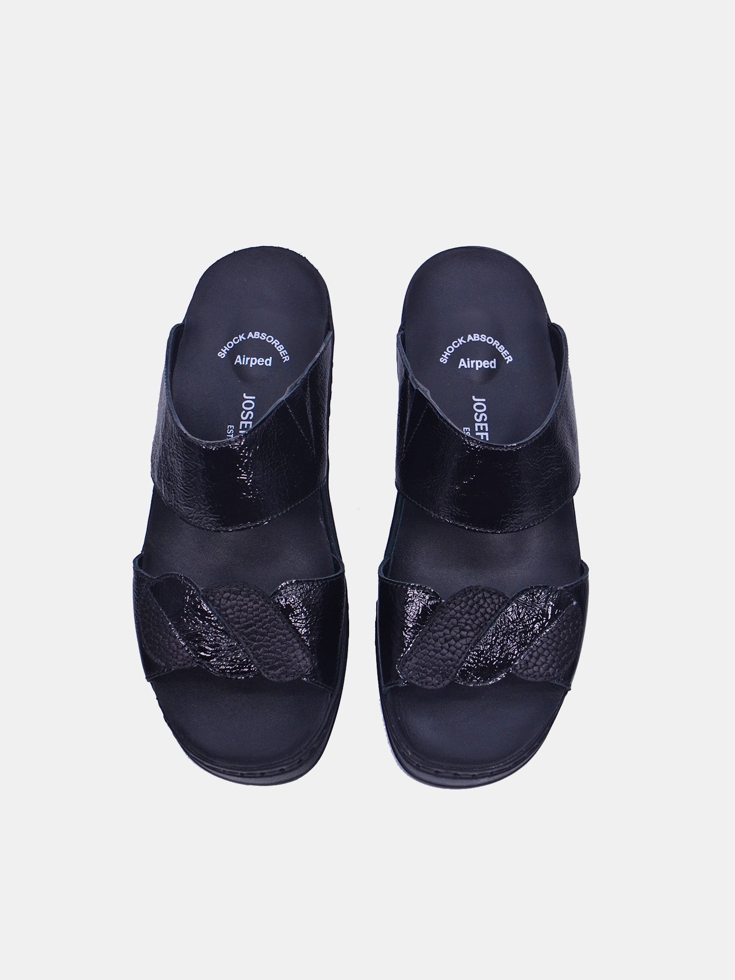 Josef Seibel 08829 Women's Flat Sandals #color_Black