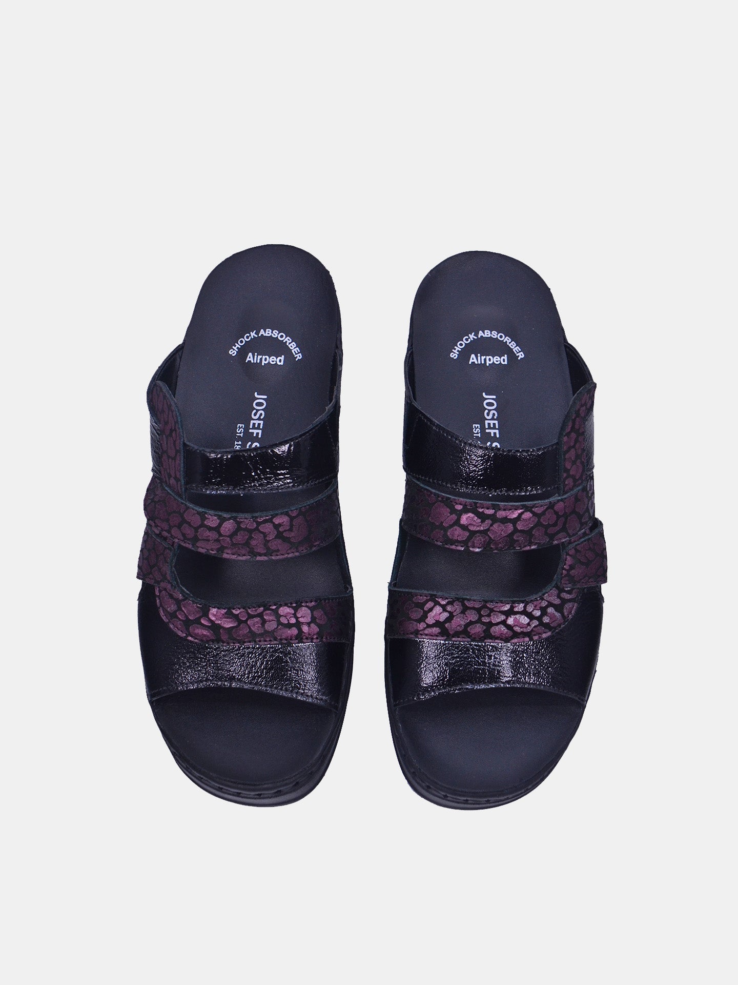 Josef Seibel 08847 Women's Flat Sandals #color_Maroon