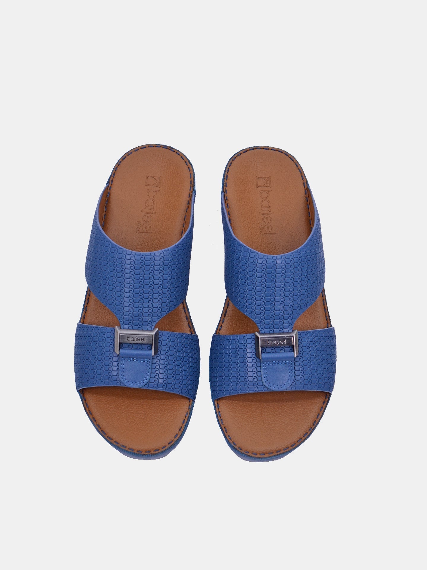 Barjeel Uno BSP1-54 Boys Arabic Sandals #color_Blue
