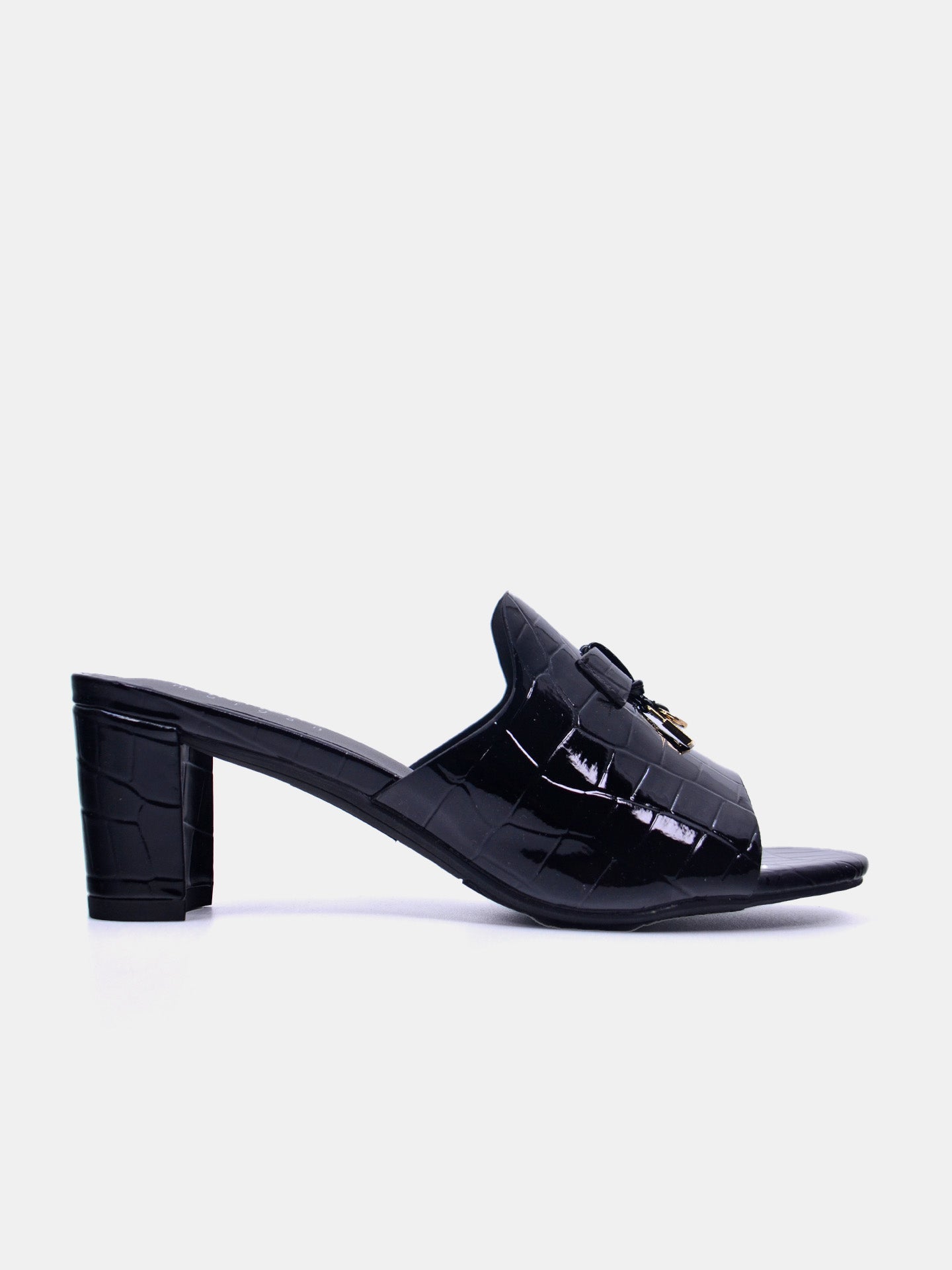 Michelle Morgan 213RC192 Women's Heeled Sandals #color_Black