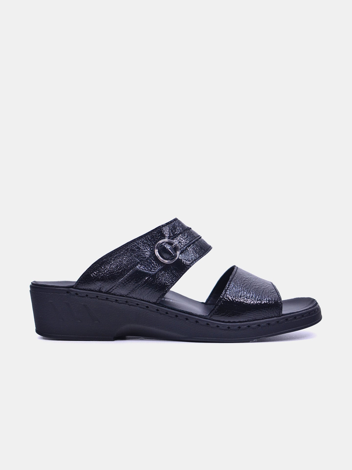 Josef Seibel 08830 Women's Flat Sandals #color_Black