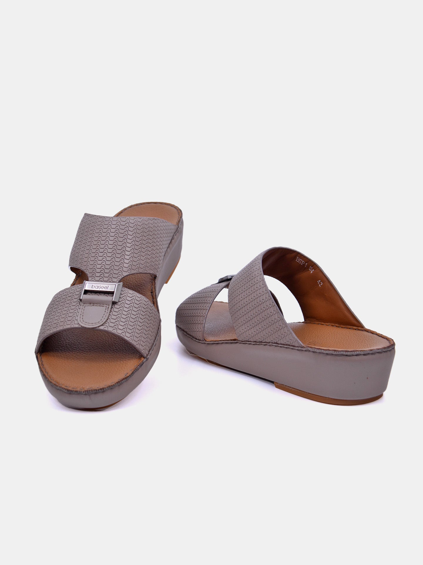 Barjeel Uno BSP1-54 Boys Arabic Sandals #color_Beige