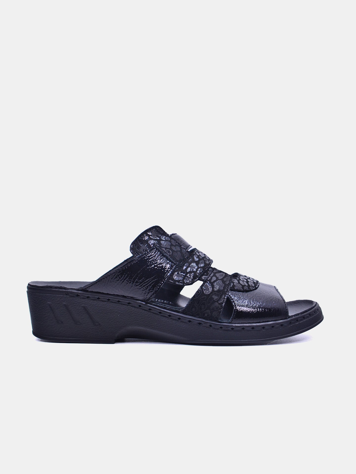 Josef Seibel 08847 Women's Flat Sandals #color_Black