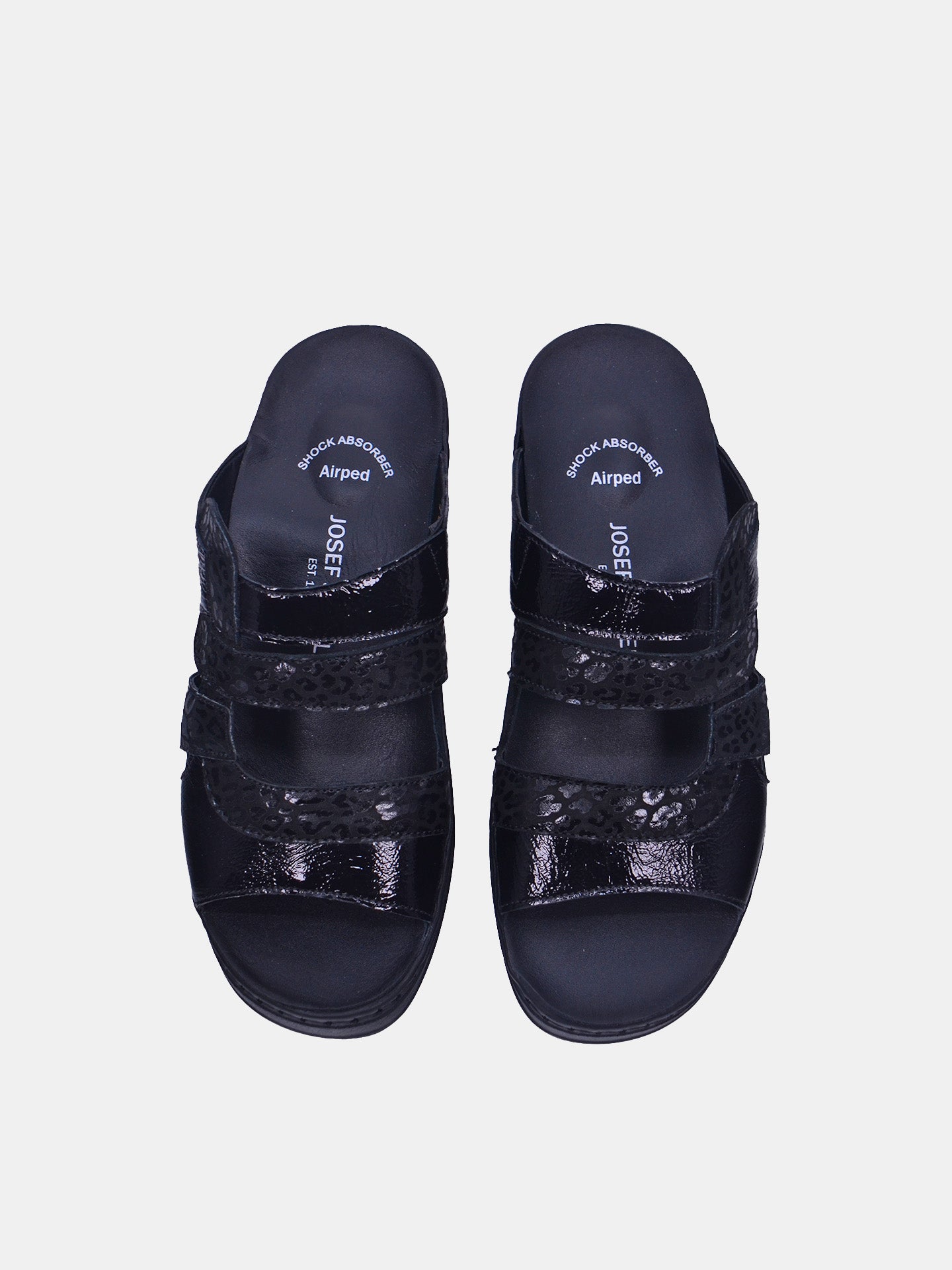 Josef Seibel 08847 Women's Flat Sandals #color_Black