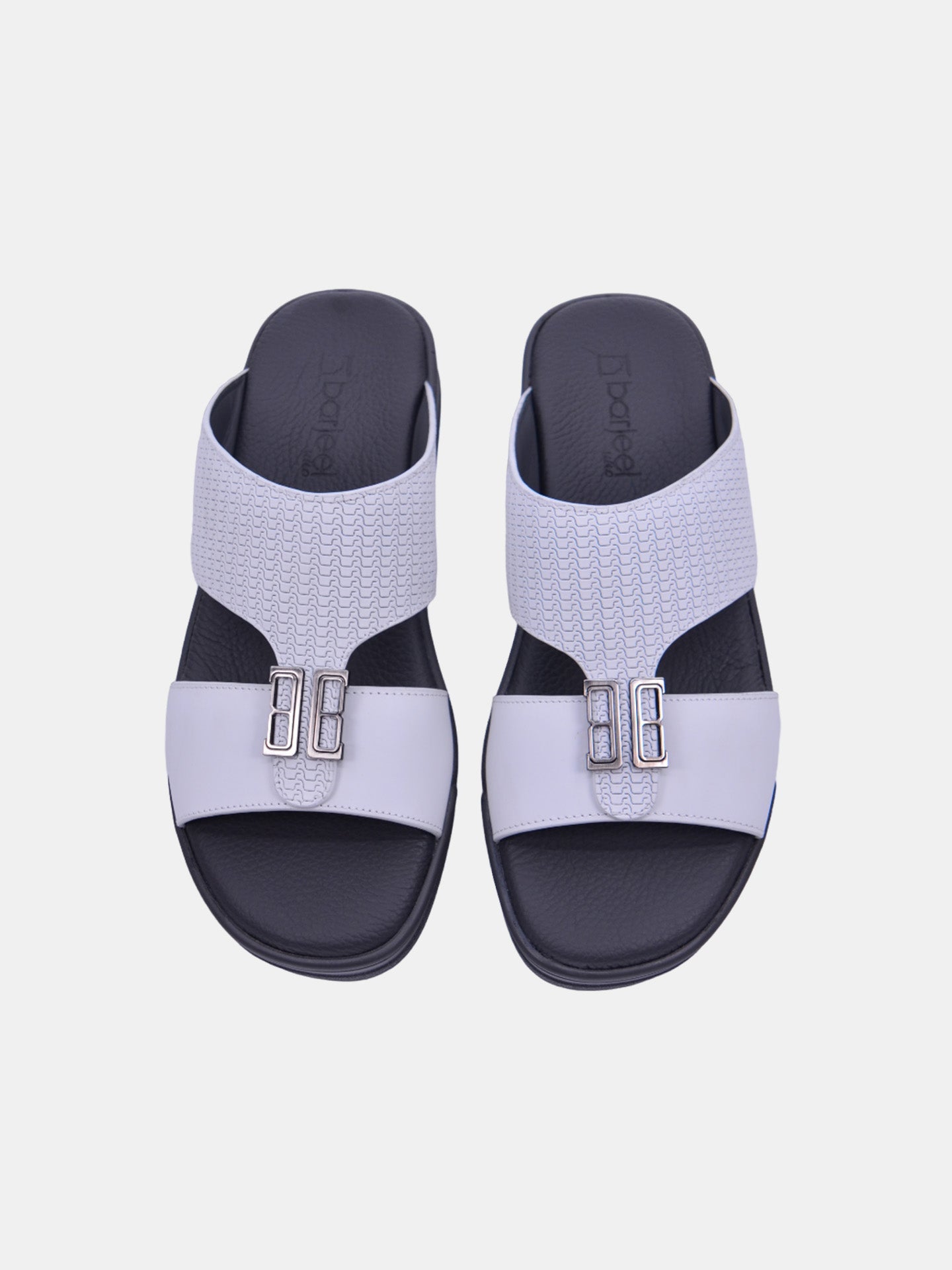 Barjeel Uno MSA-104 Boys Arabic Sandals #color_White