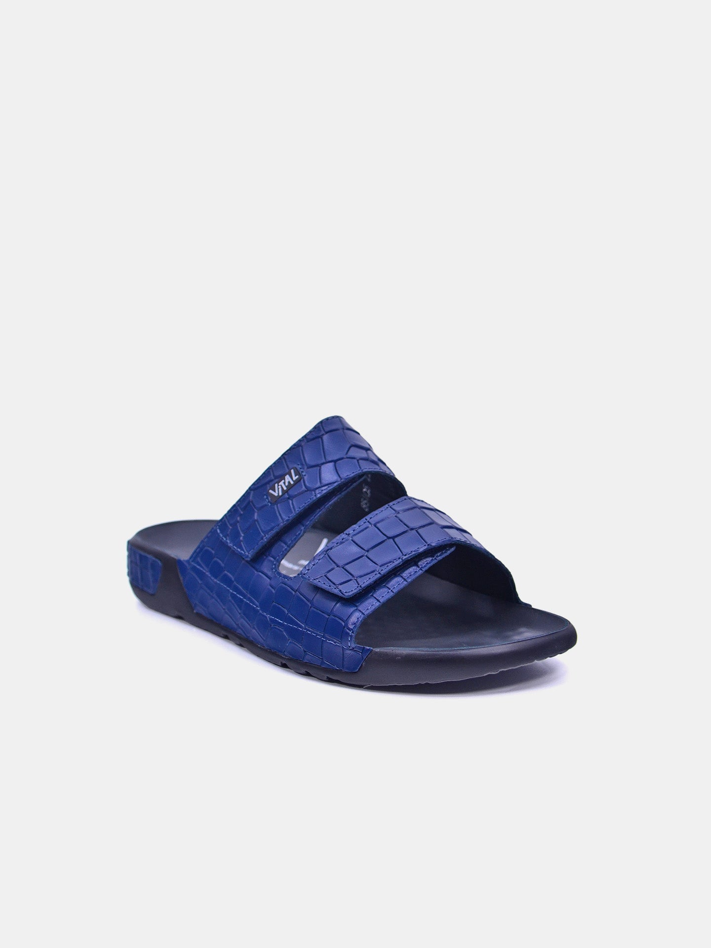 Vital 85105AS Men's Slider Sandals #color_Blue