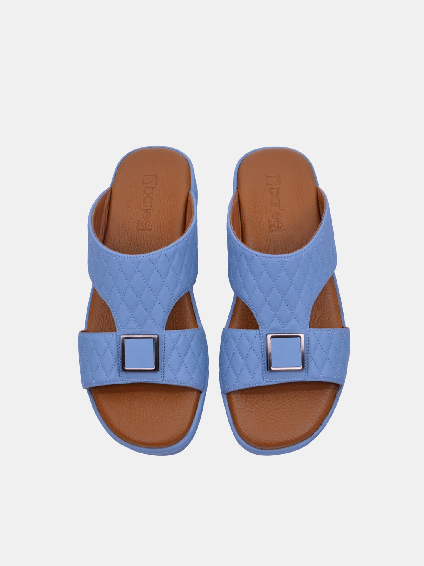 Barjeel Uno MSA-120 Men's Arabic Sandals #color_Blue