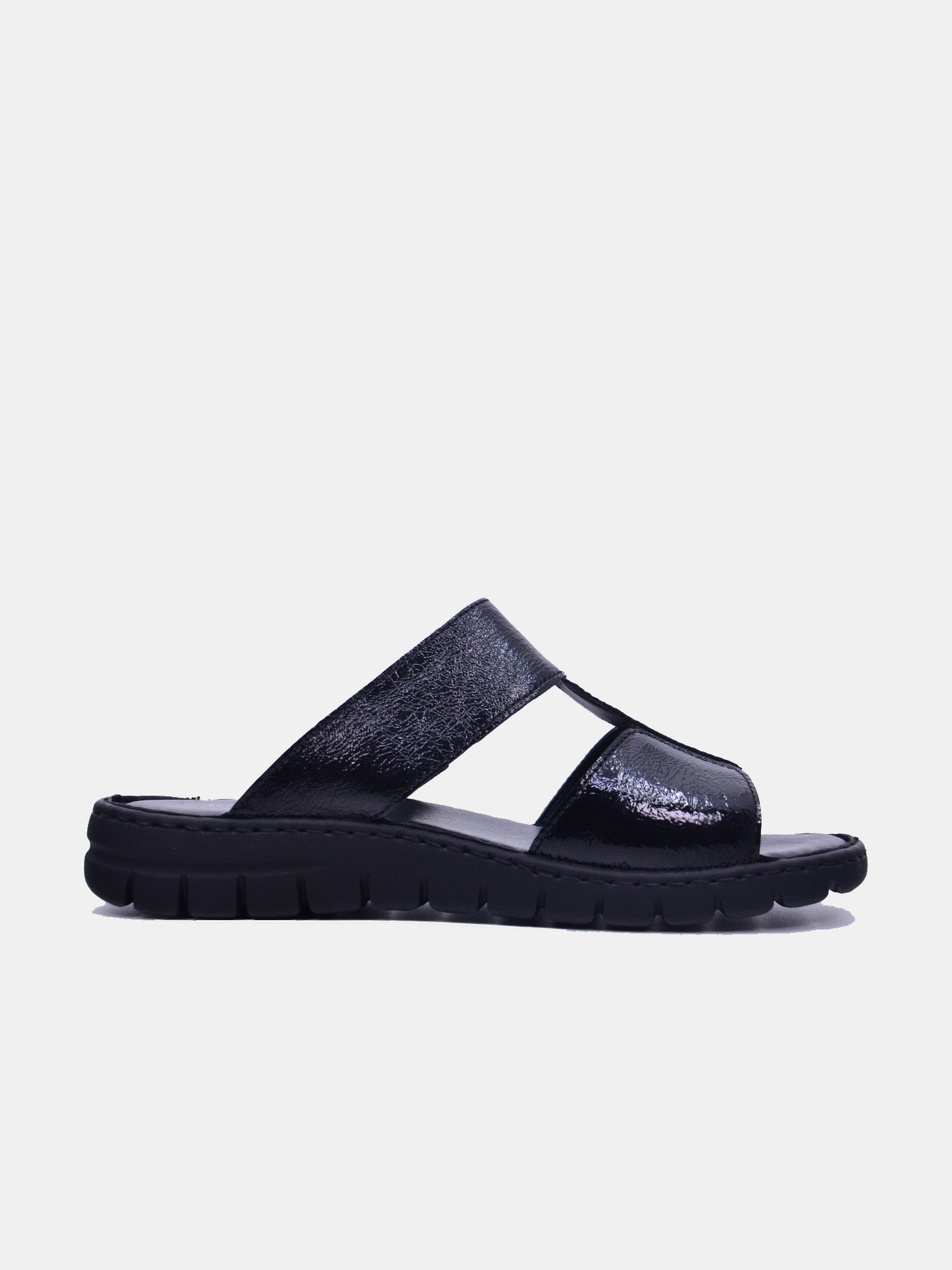 Josef Seibel 93440 Women's Flat Sandals #color_Black