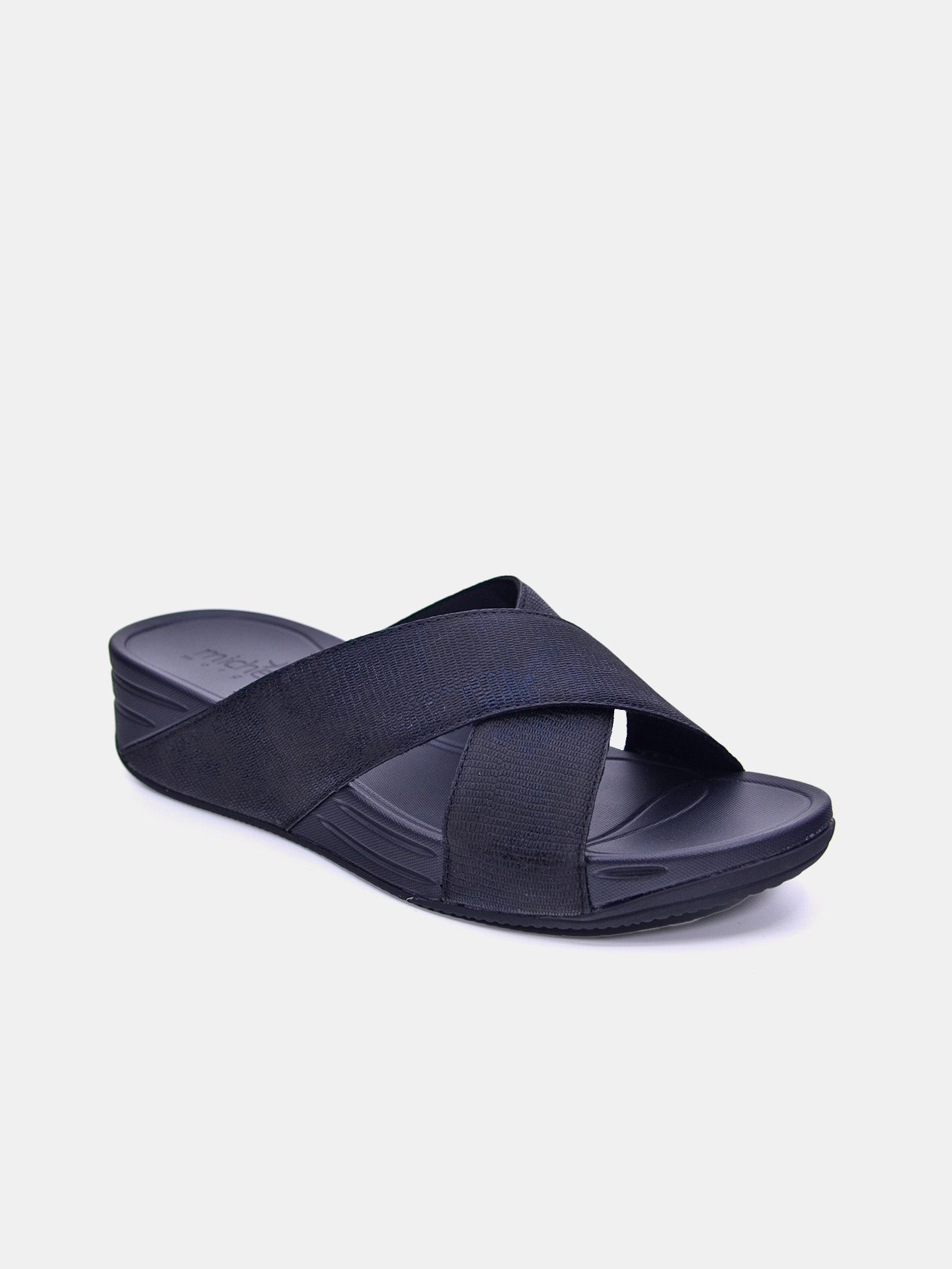 Michelle Morgan 214RJ921 Women's Sandals #color_Black