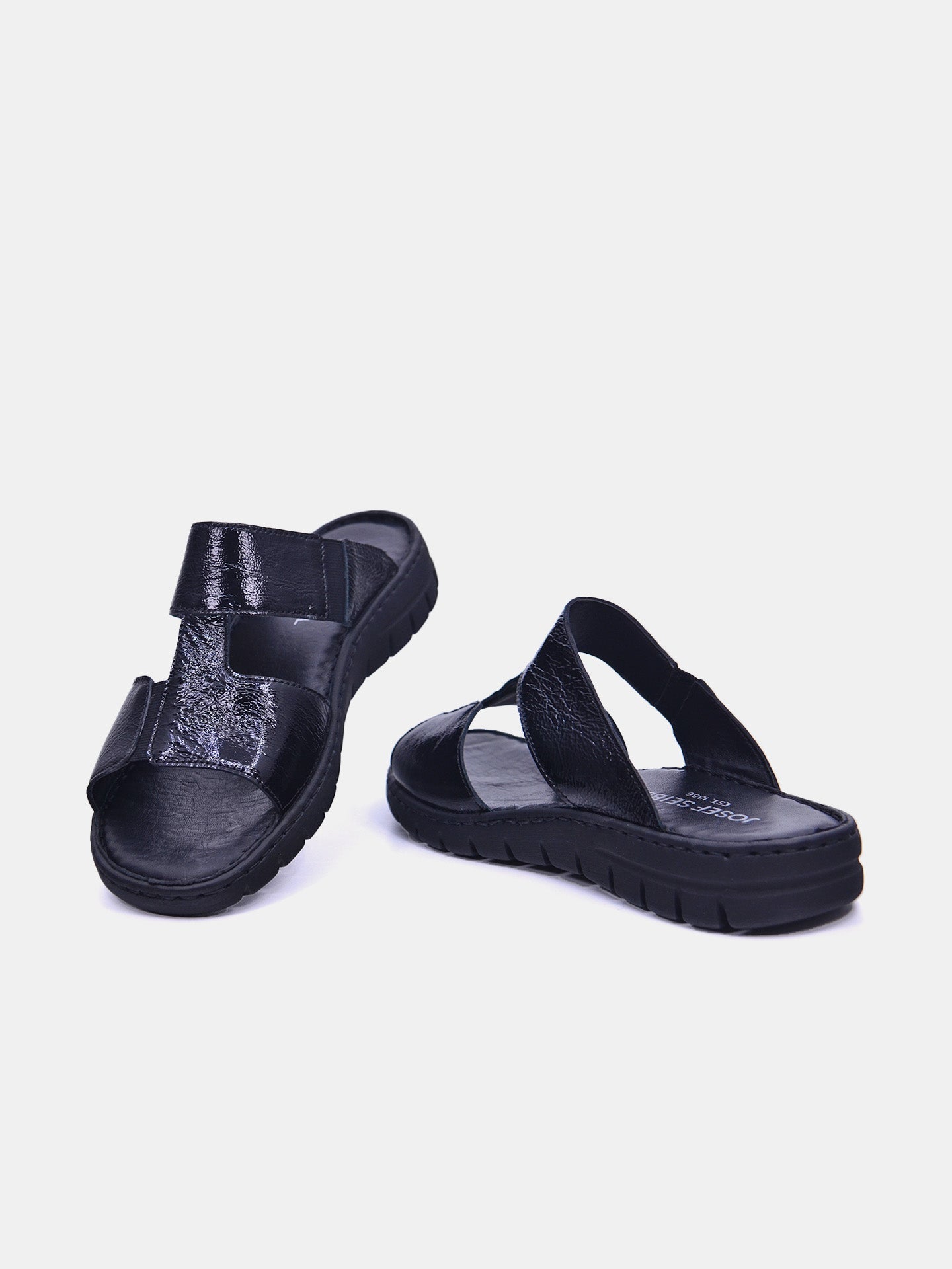 Josef Seibel 93440 Women's Flat Sandals #color_Black