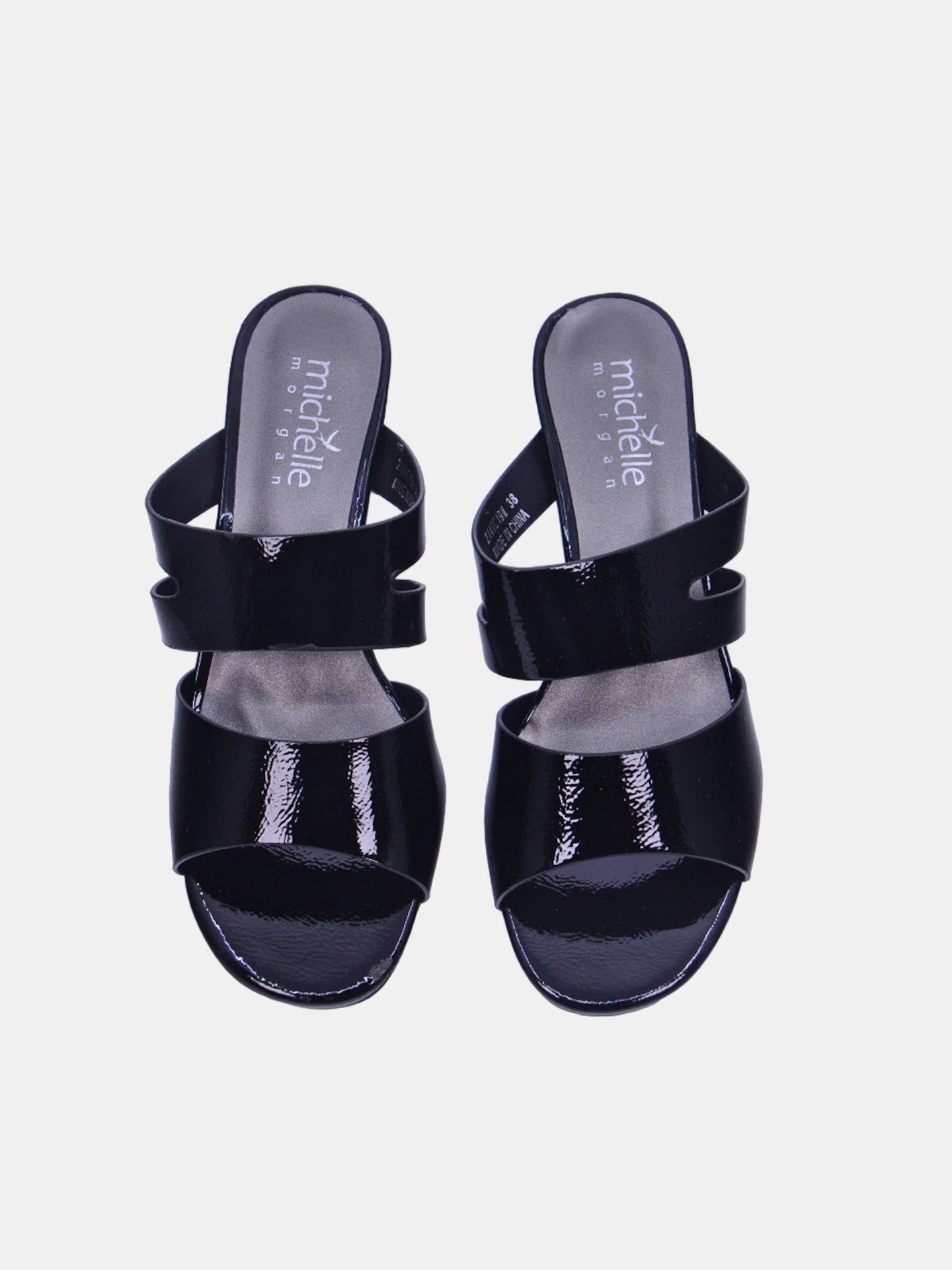 Michelle Morgan 214RC19M Women's Heeled Sandals #color_Black