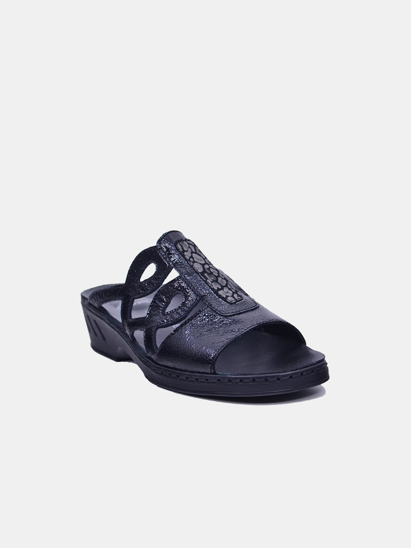 Josef Seibel 08828 Women's Flat Sandals #color_Black