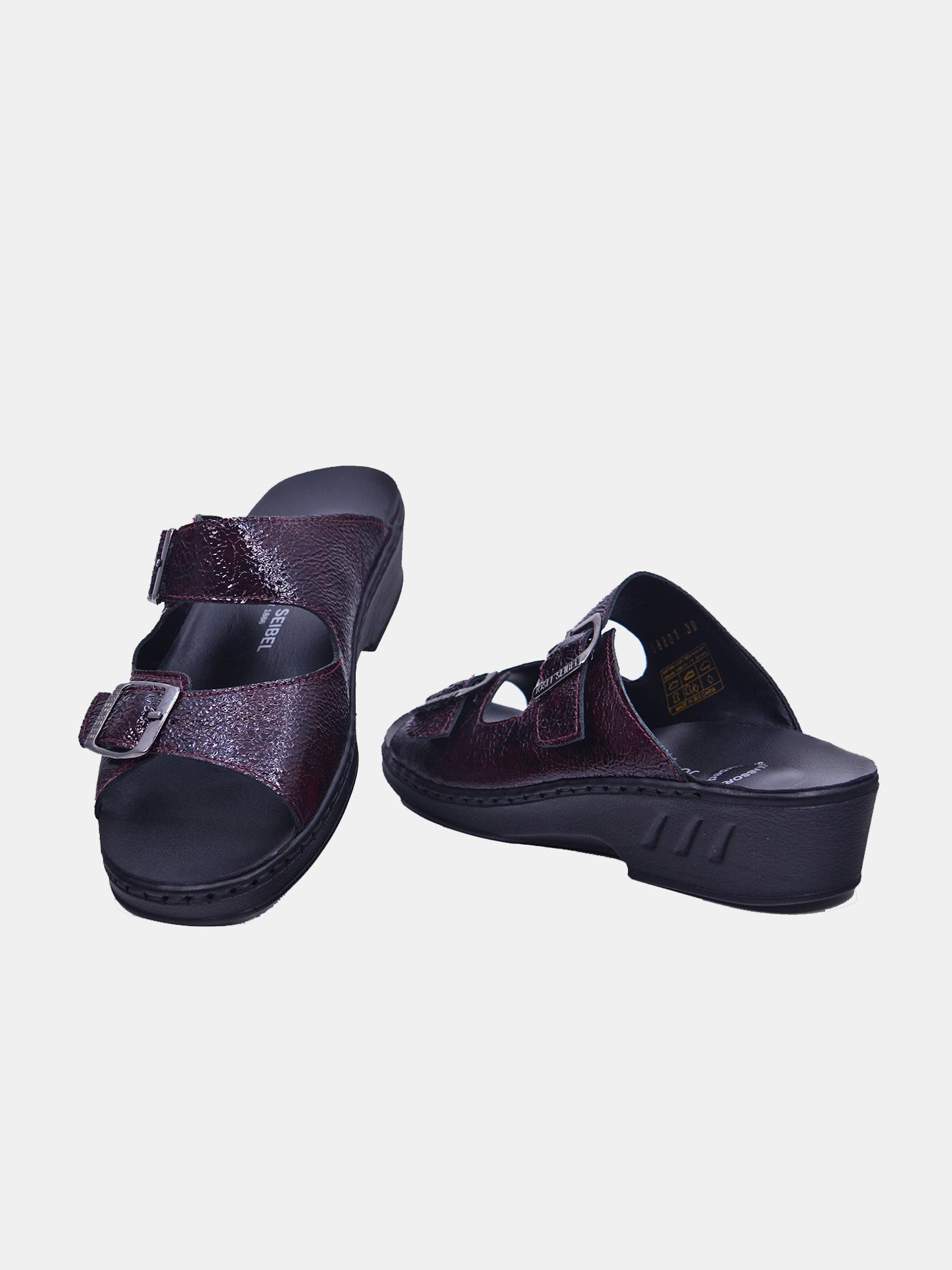 Josef Seibel 08801 Women's Flat Sandals #color_Maroon