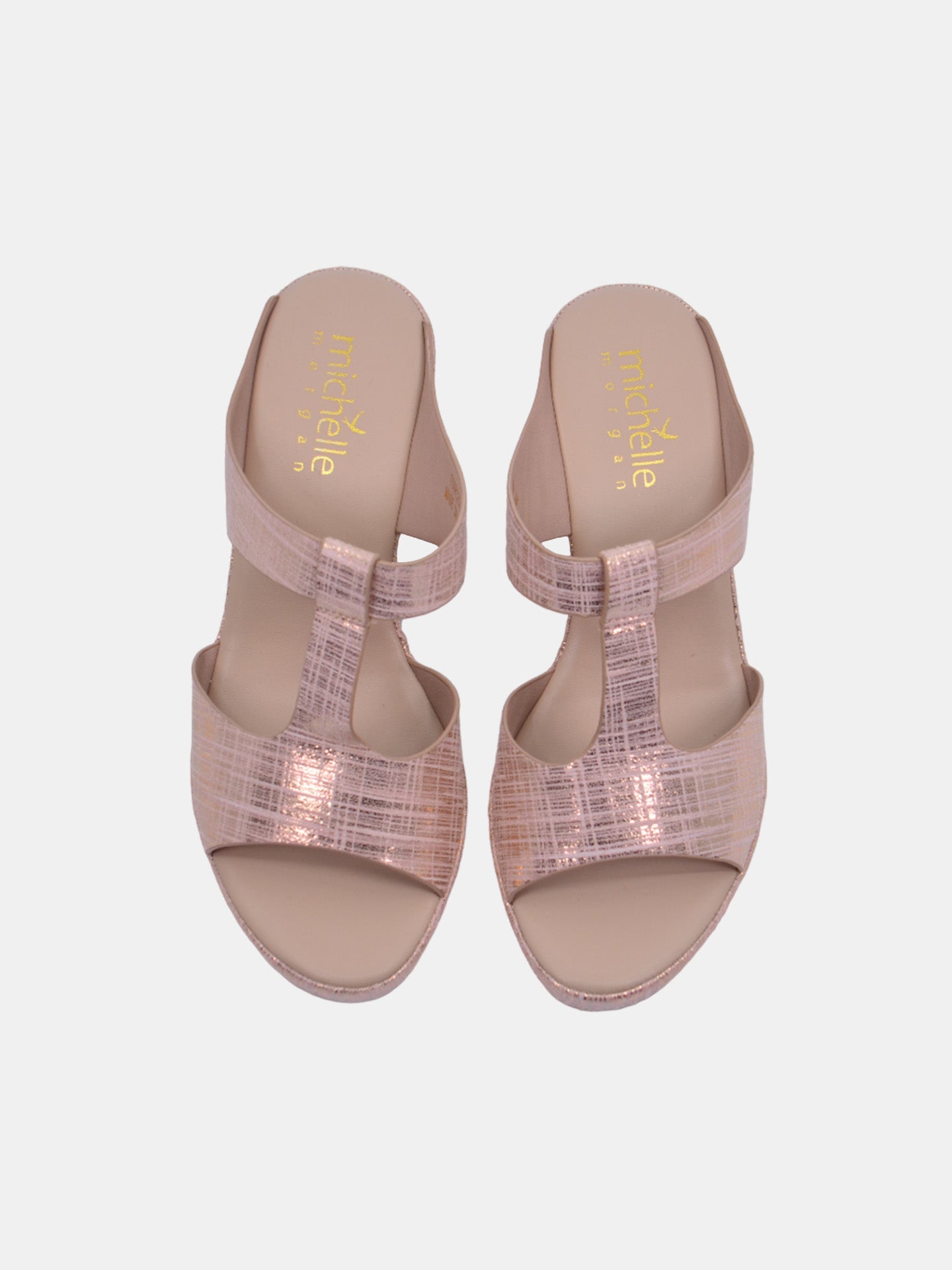 Michelle Morgan 114RC25H Women's Heels Sandals #color_Pink