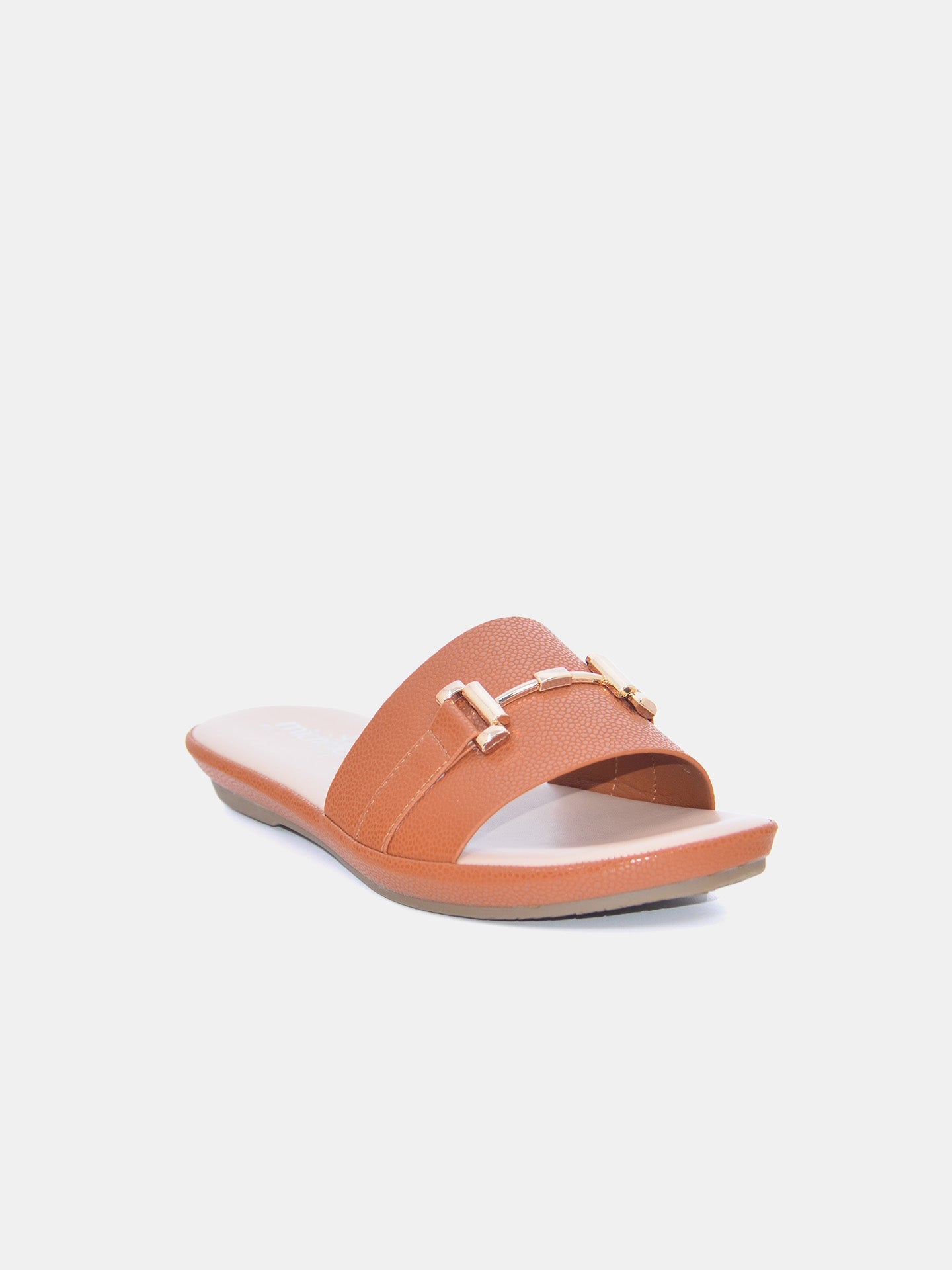 Michelle Morgan 114RC676 Women's Flat Sandals #color_Light Brown