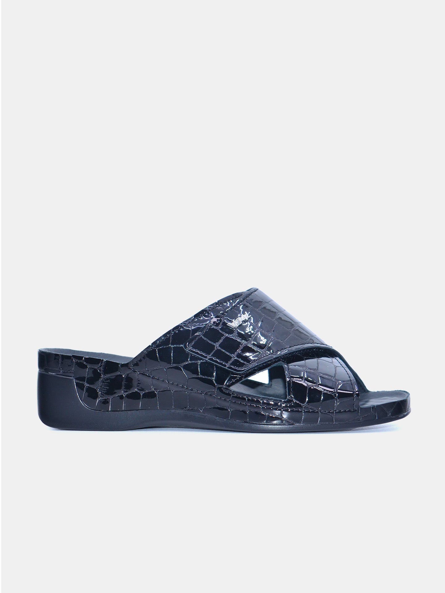 Vital 08060 Women's Slider Sandals #color_Black
