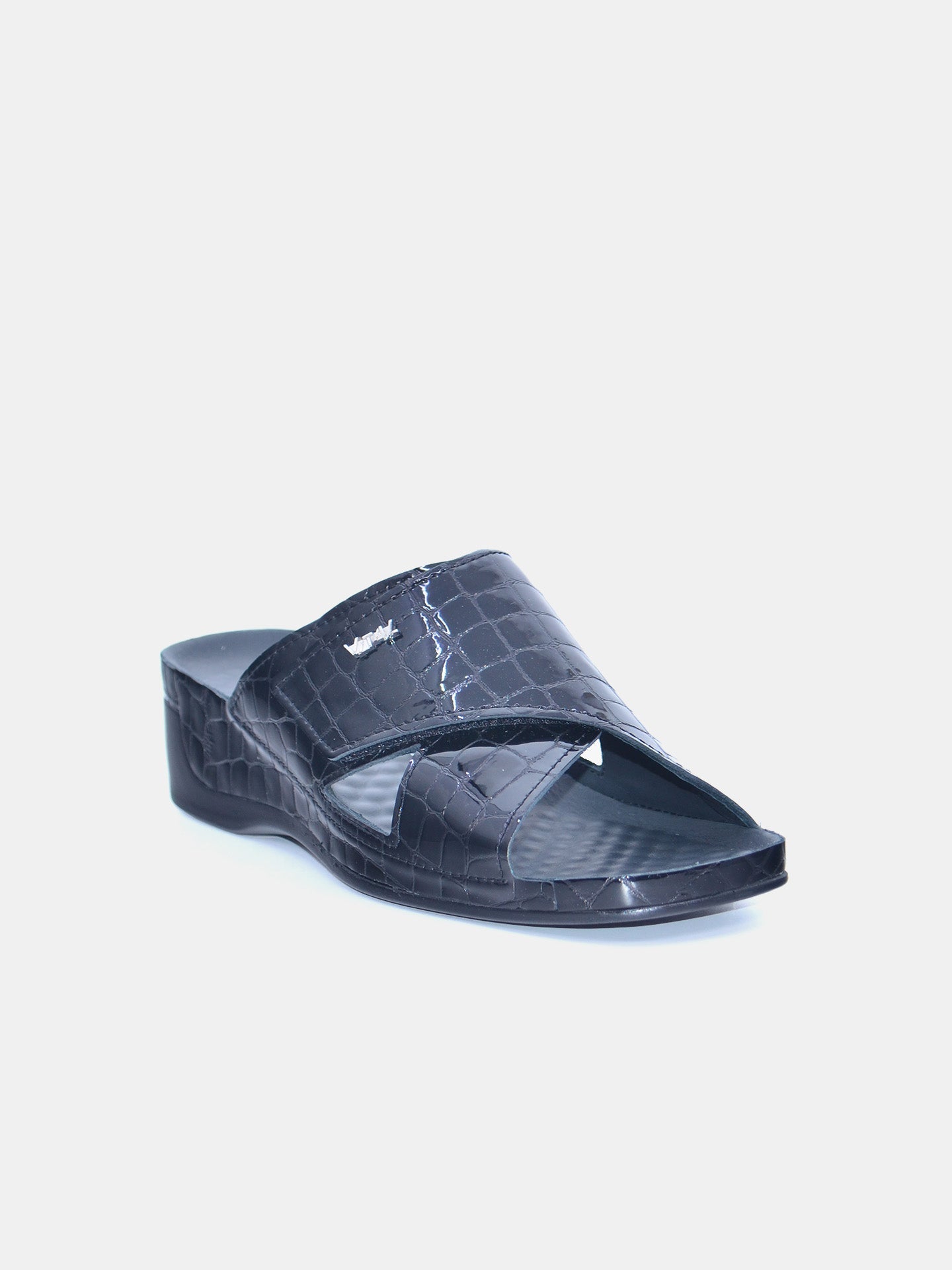 Vital 08060 Women's Slider Sandals #color_Black