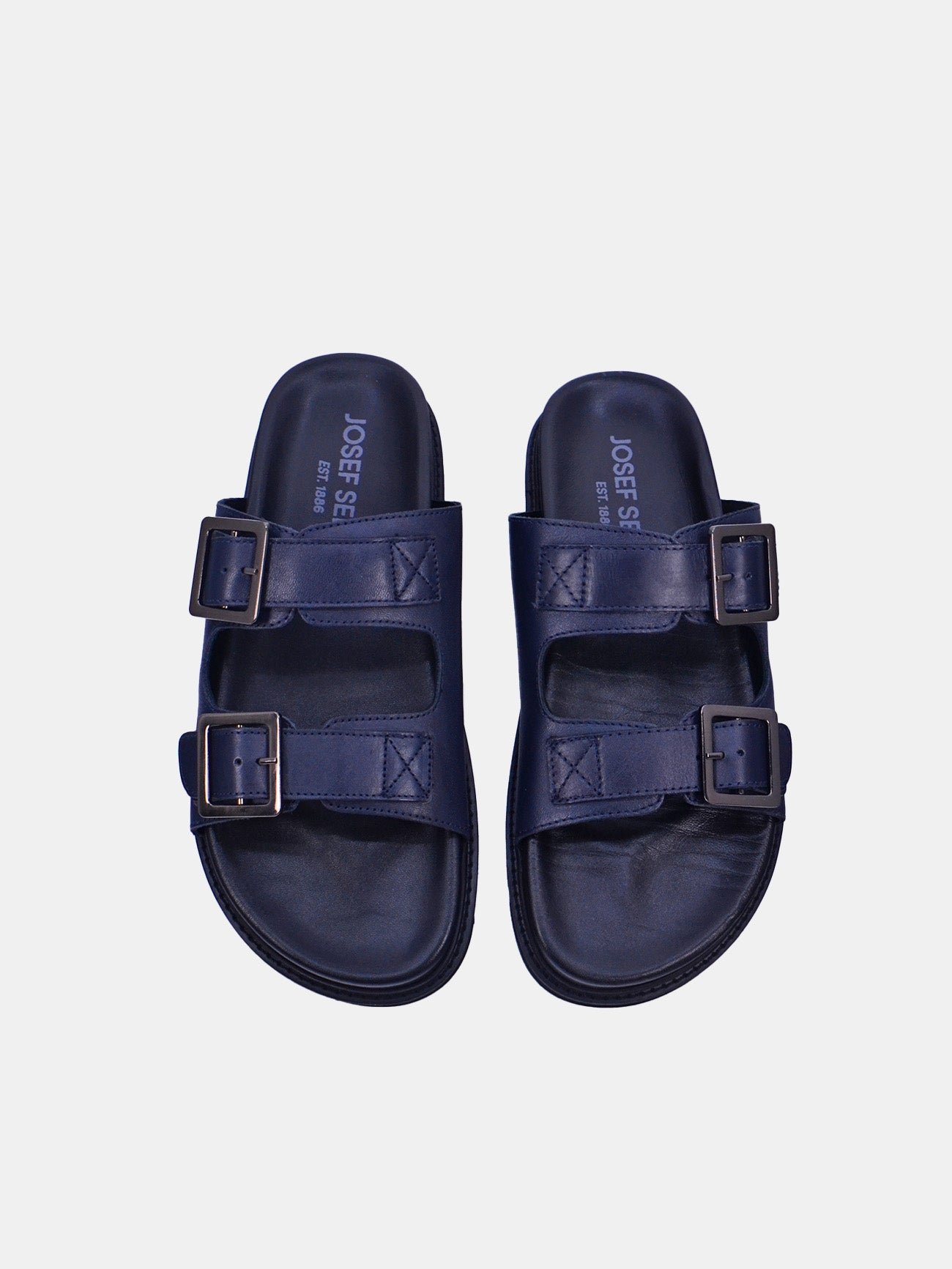 Josef Seibel 58402-AR317 Men's Casual Sandals #color_Navy
