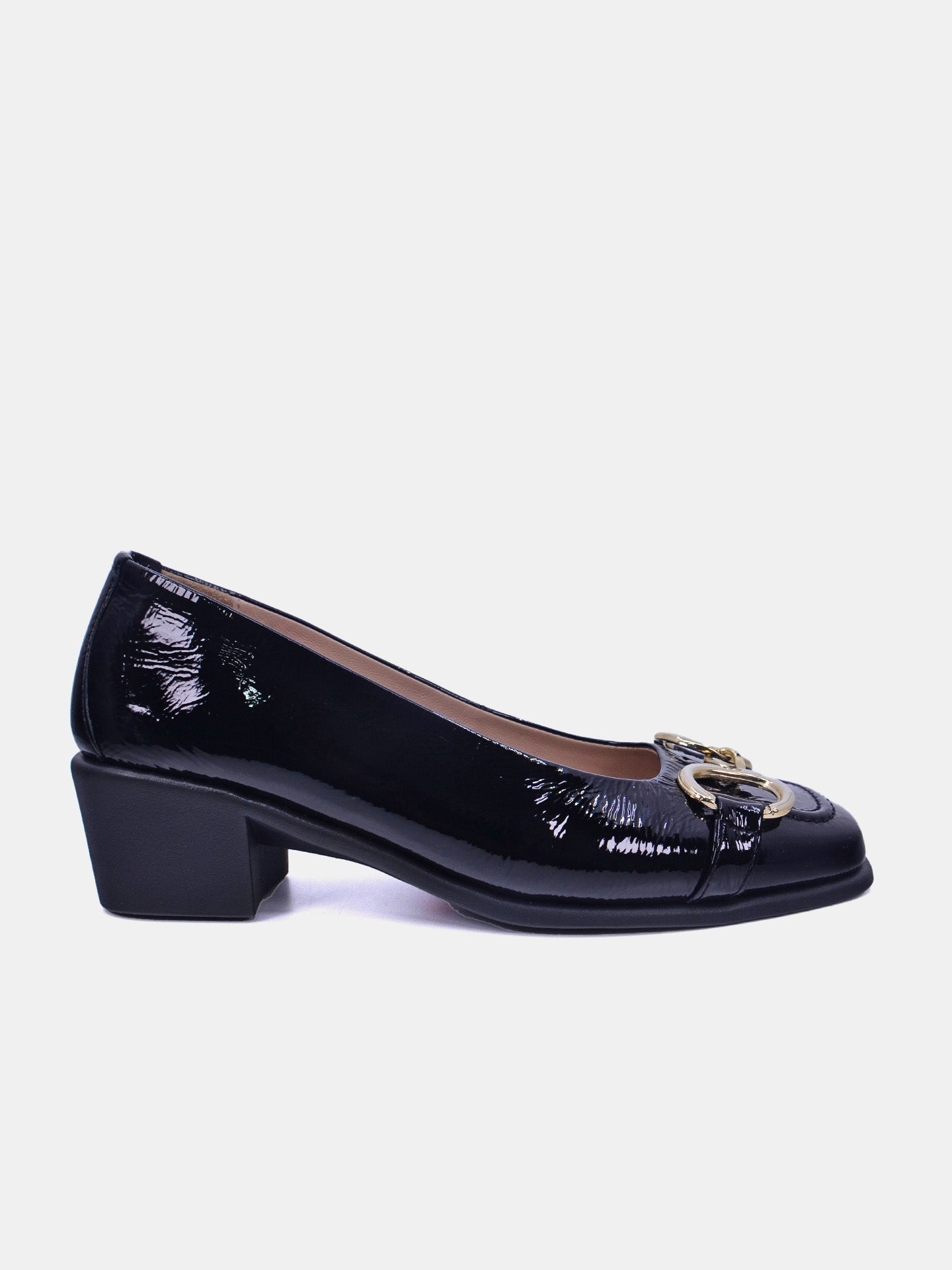 DFC Relax E-5655 Women's Heeled Shoes #color_Black