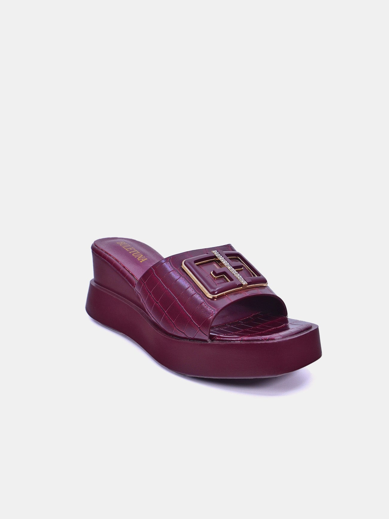 Buletuna YZ629 Women's Sandals #color_Maroon